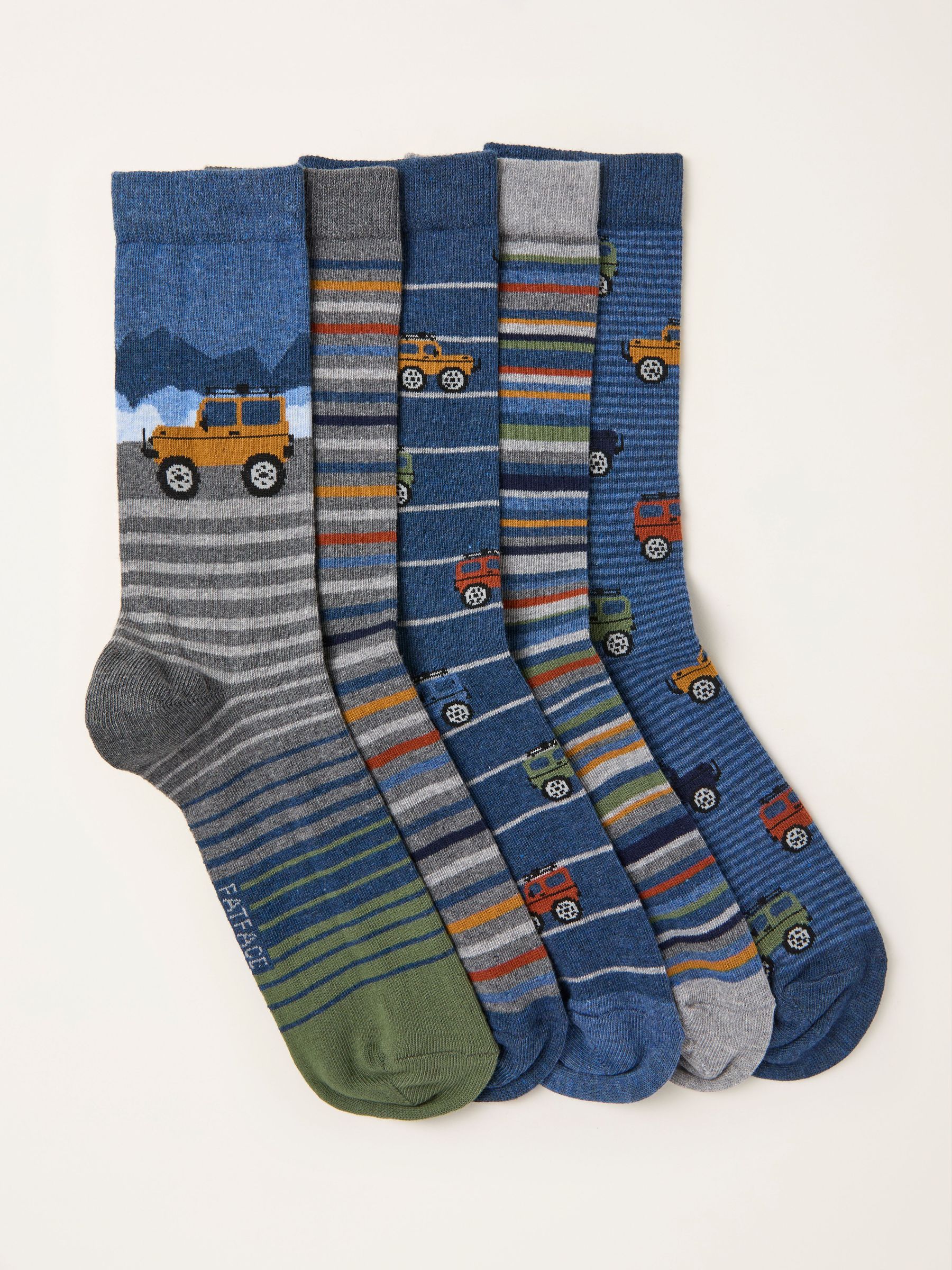 Multi 5 Pairs of Off Roader Socks (F60201) | £20