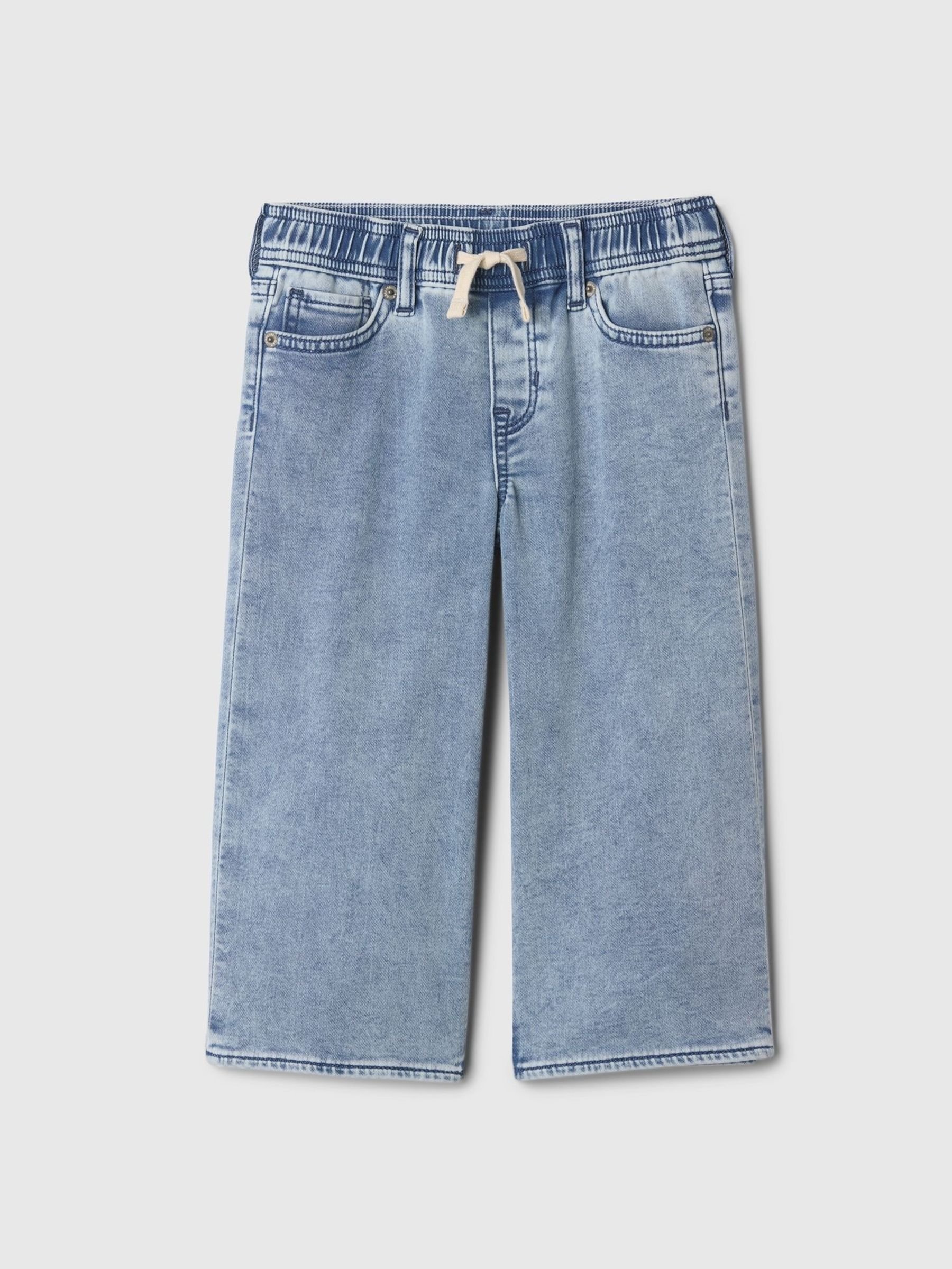 Blue Knit Pull On Baggy Jeans (6mths-5yrs) (F61474) | £25