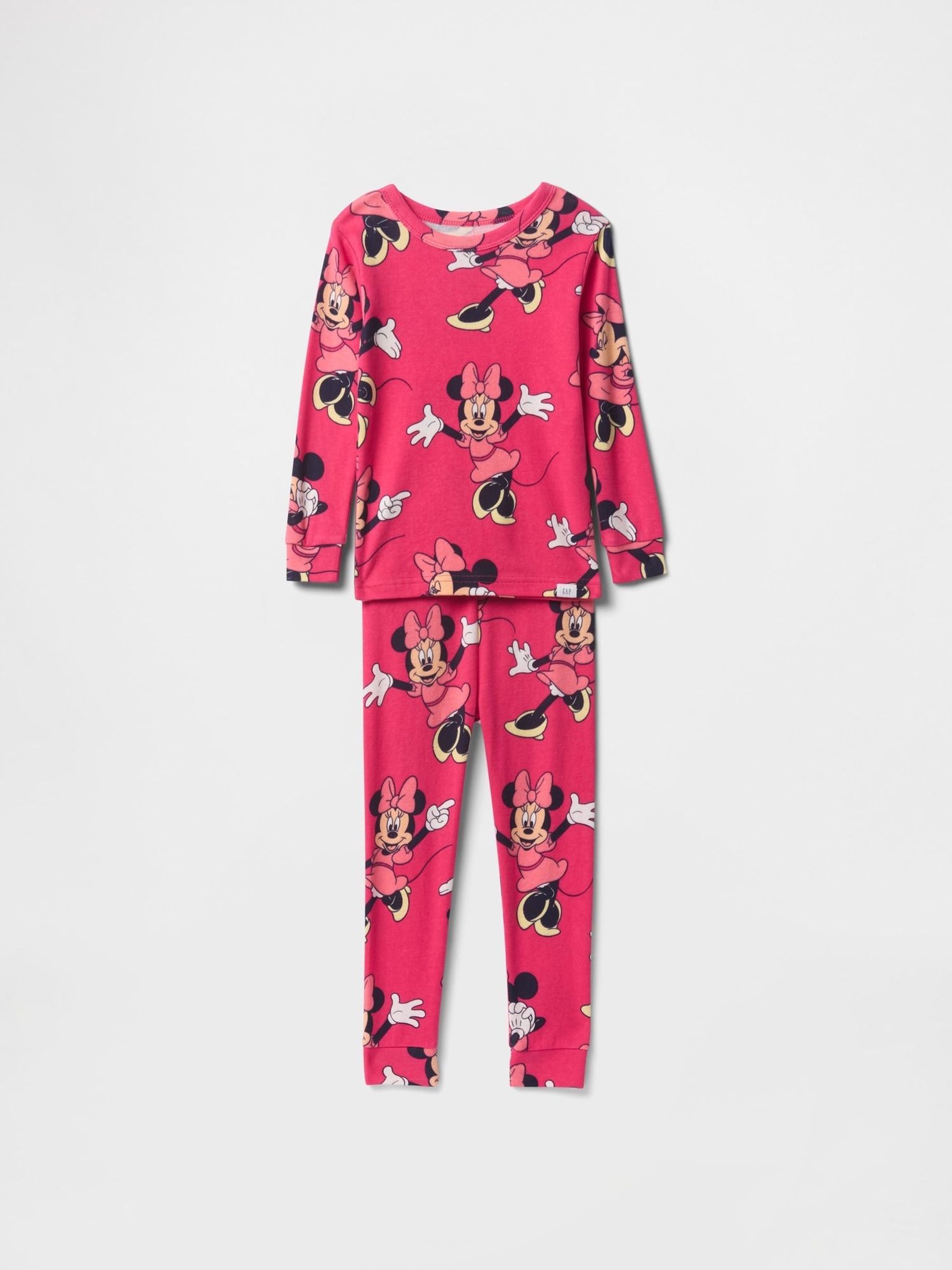 Pink Minnie Mouse Disney Brushed Cotton Long Pyjamas (6mths-5yrs) (F61950) | £25
