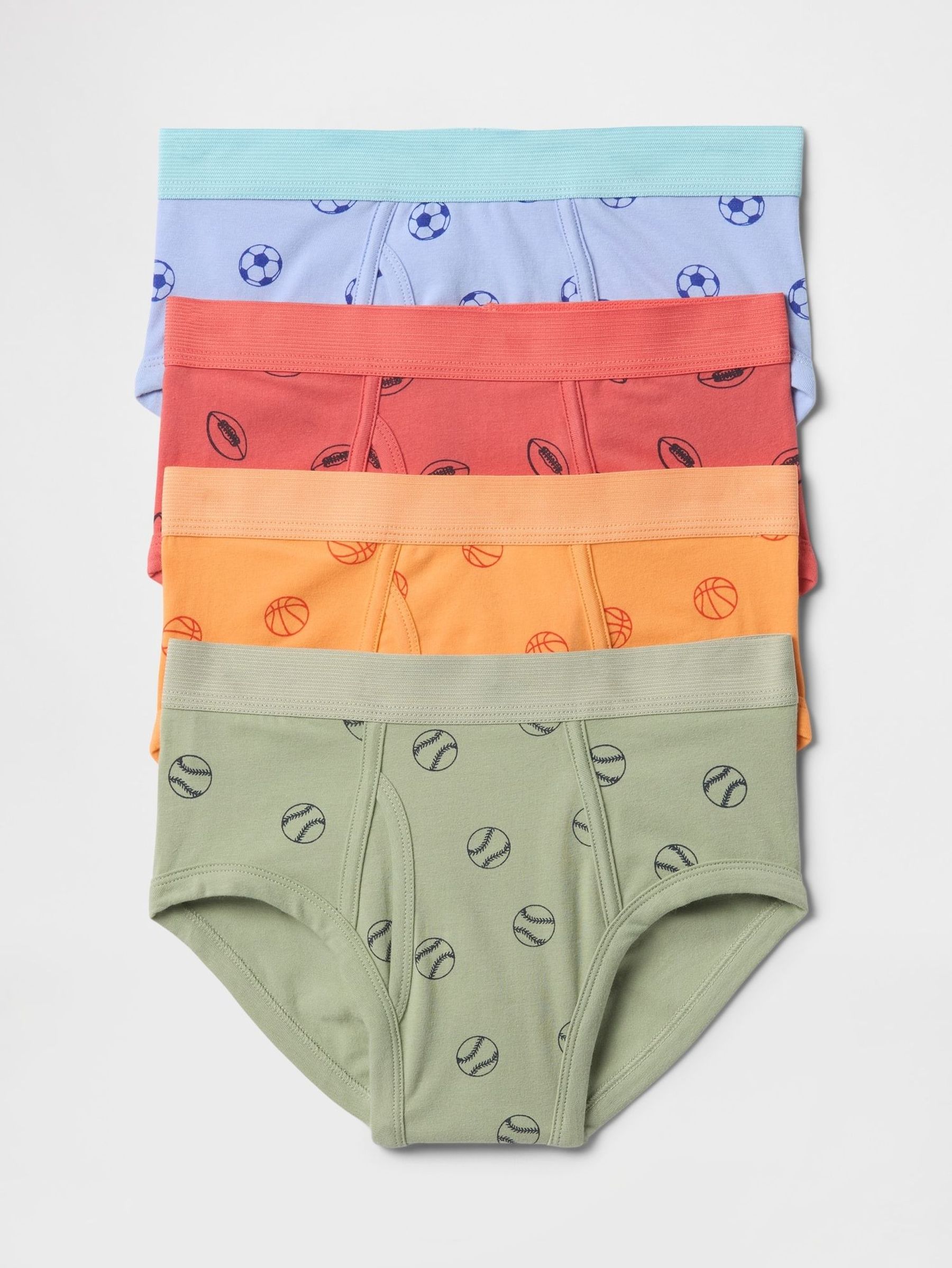 Red/Blue/Green/Yellow Boxers 4-Pack (F64174) | £18