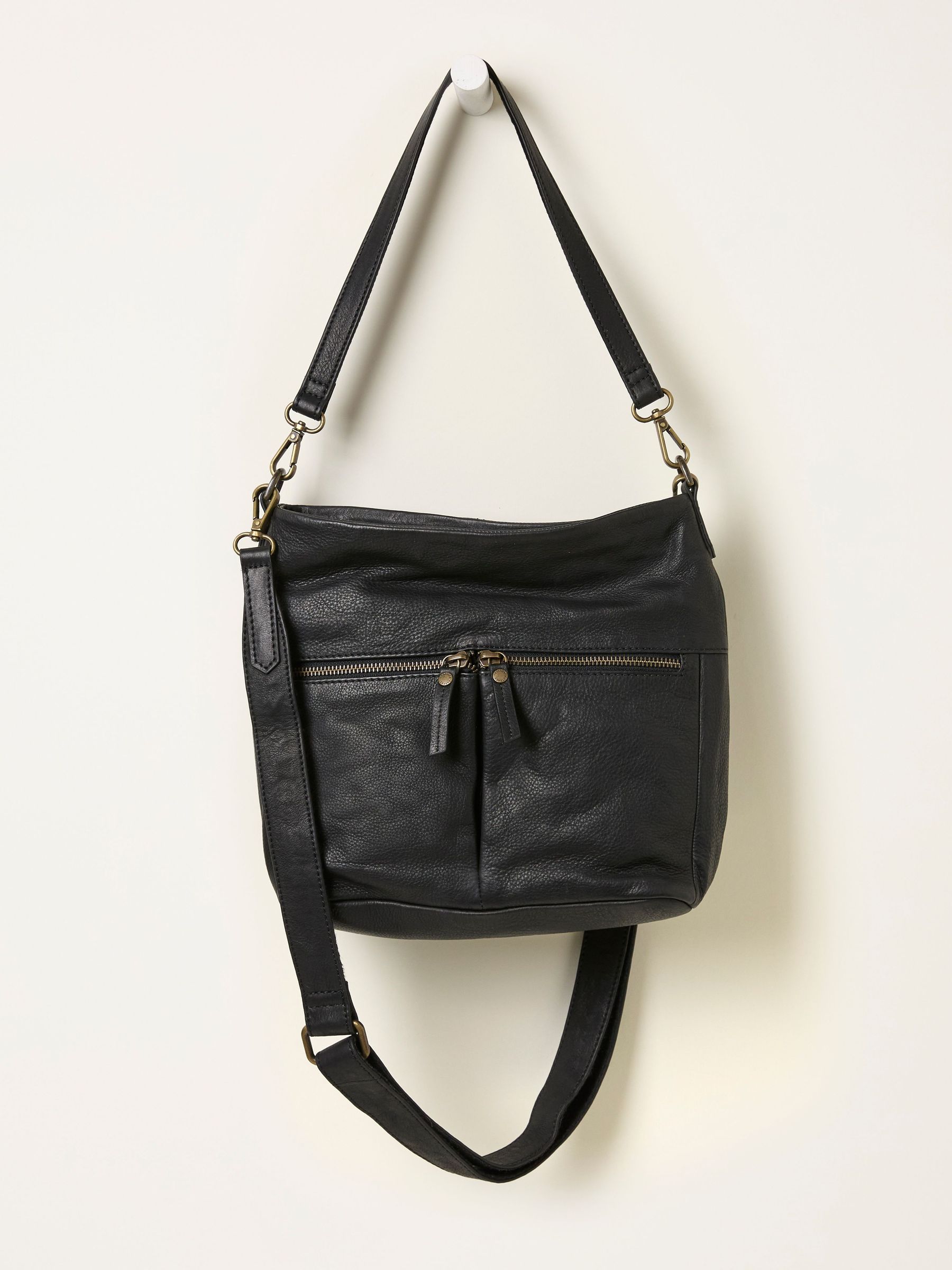 Bella Black Zip Detail Bag (F65891) | £79.50