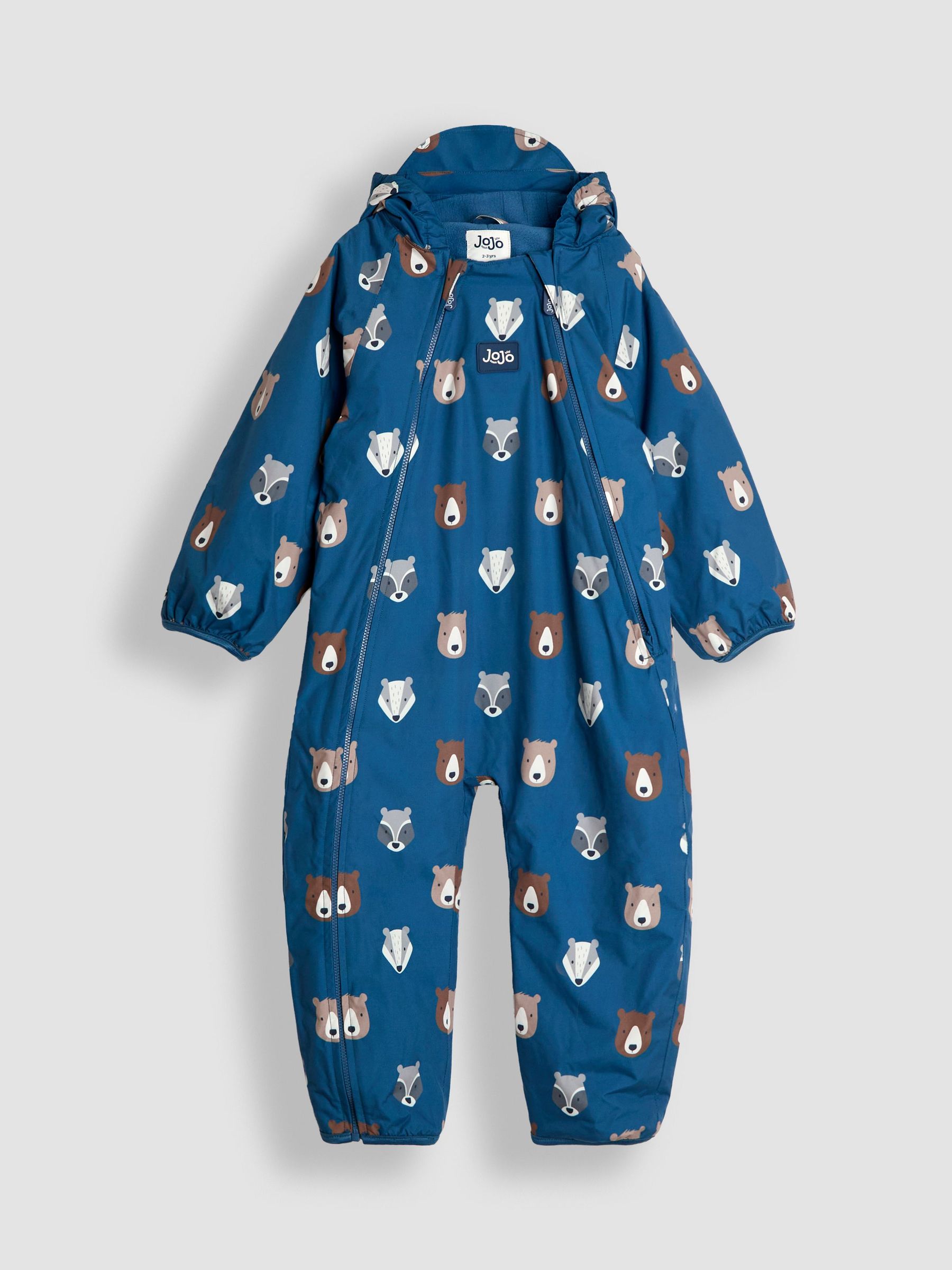 Blue Woodland Fleece-lined Waterproof Puddle Suit (F67064) | £55.50 - £59.50
