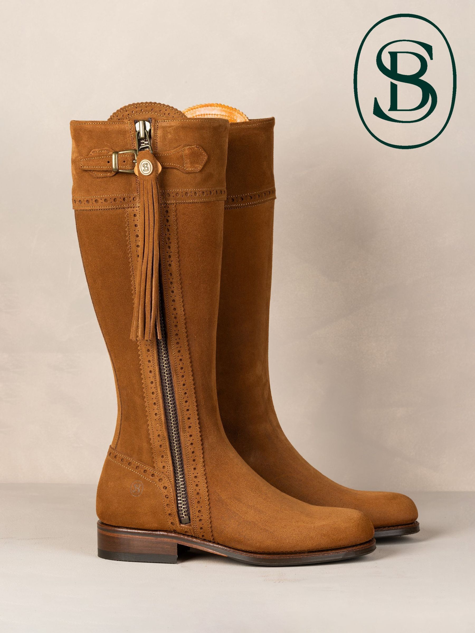 The Spanish Boot Company Brown Original Classic Spanish Riding Boots (F67866) | £295