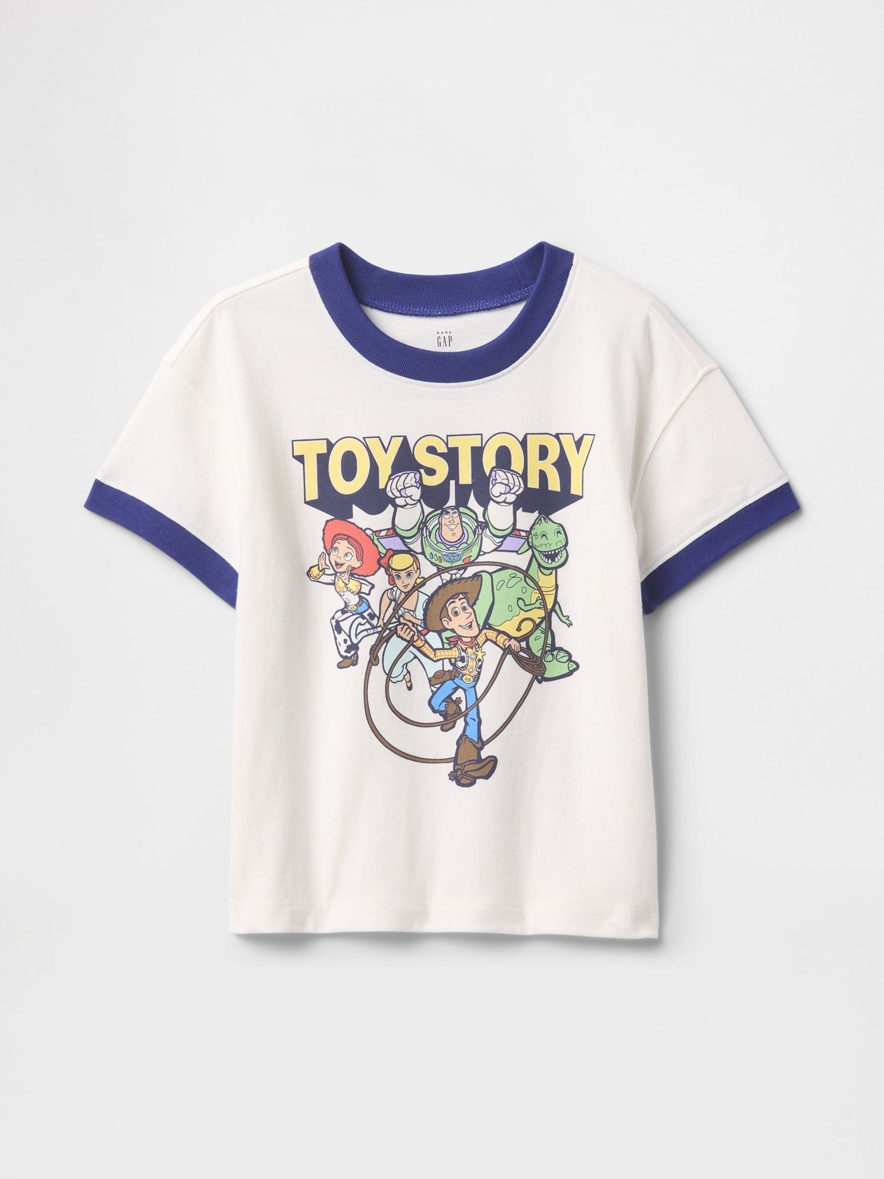 White Disney Toy Story Short Sleeve Logo T-Shirt (6mths-5yrs) (F68308) | £14