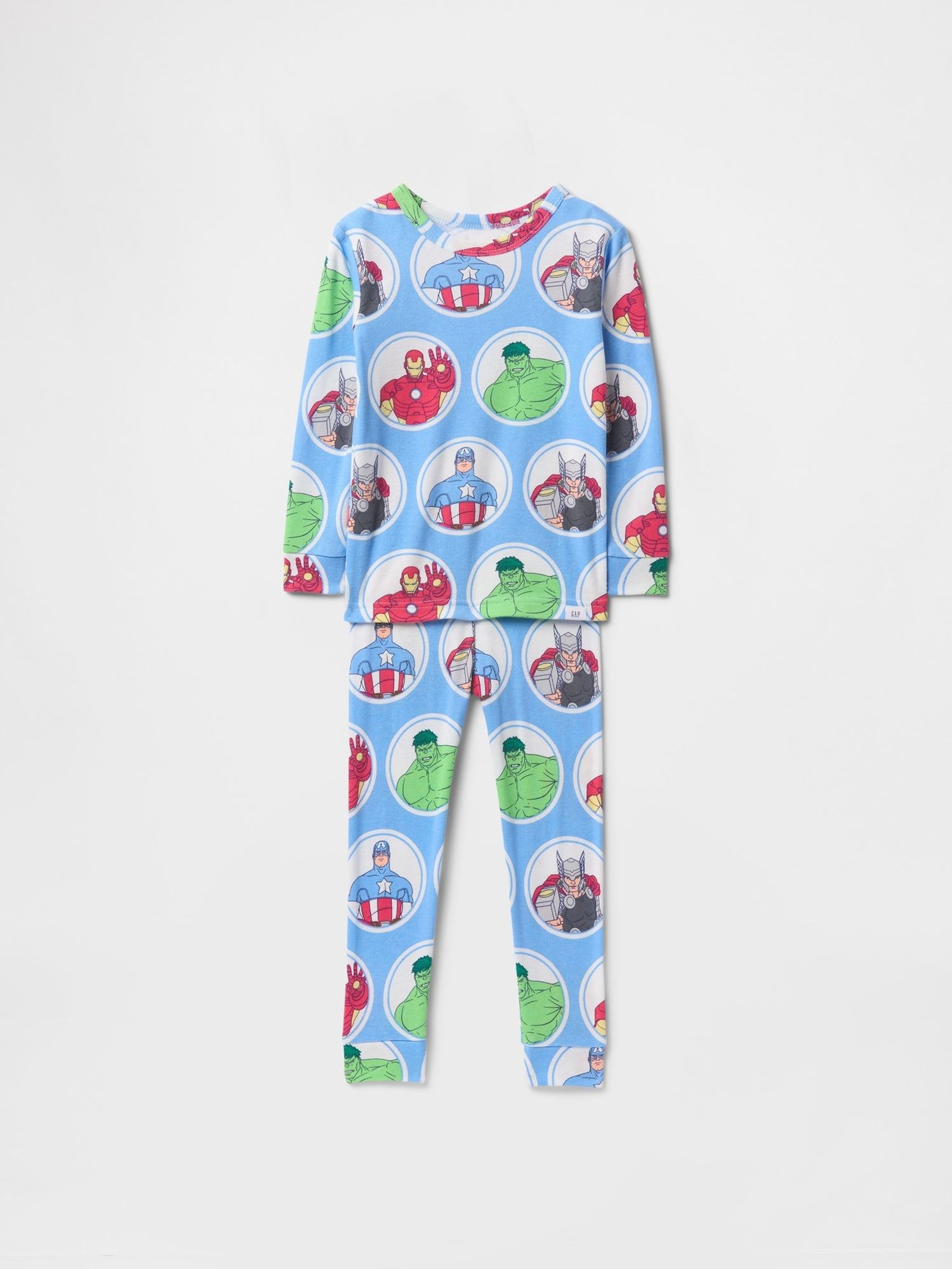 Blue Marvel Brushed Cotton Pyjamas (12mths-5yrs) (F68324) | £25