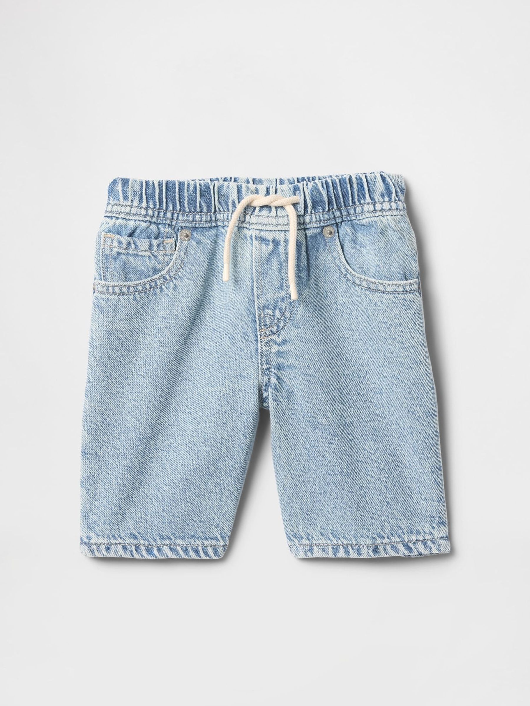 Blue UltraSoft Denim Pull On Shorts (6mths-5yrs) (F68326) | £20