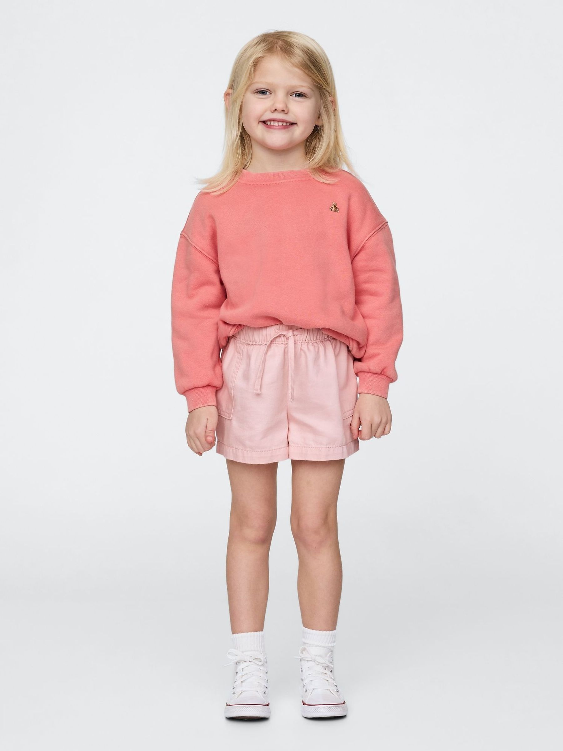 Light Pink UltraSoft Pull On Shorts (6mths-5yrs) (F69142) | £14