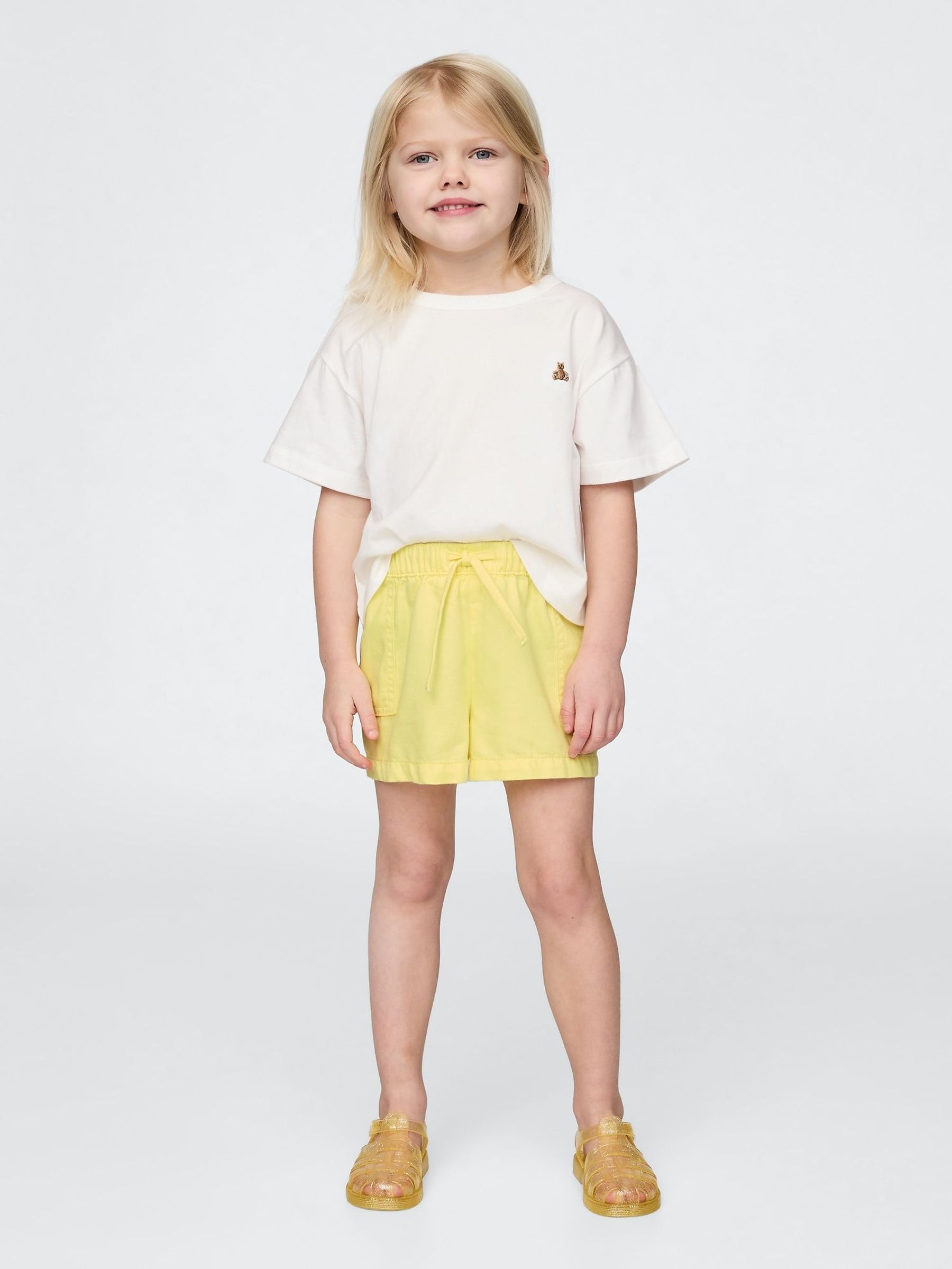 Yellow UltraSoft Pull On Shorts (6mths-5yrs) (F69158) | £14