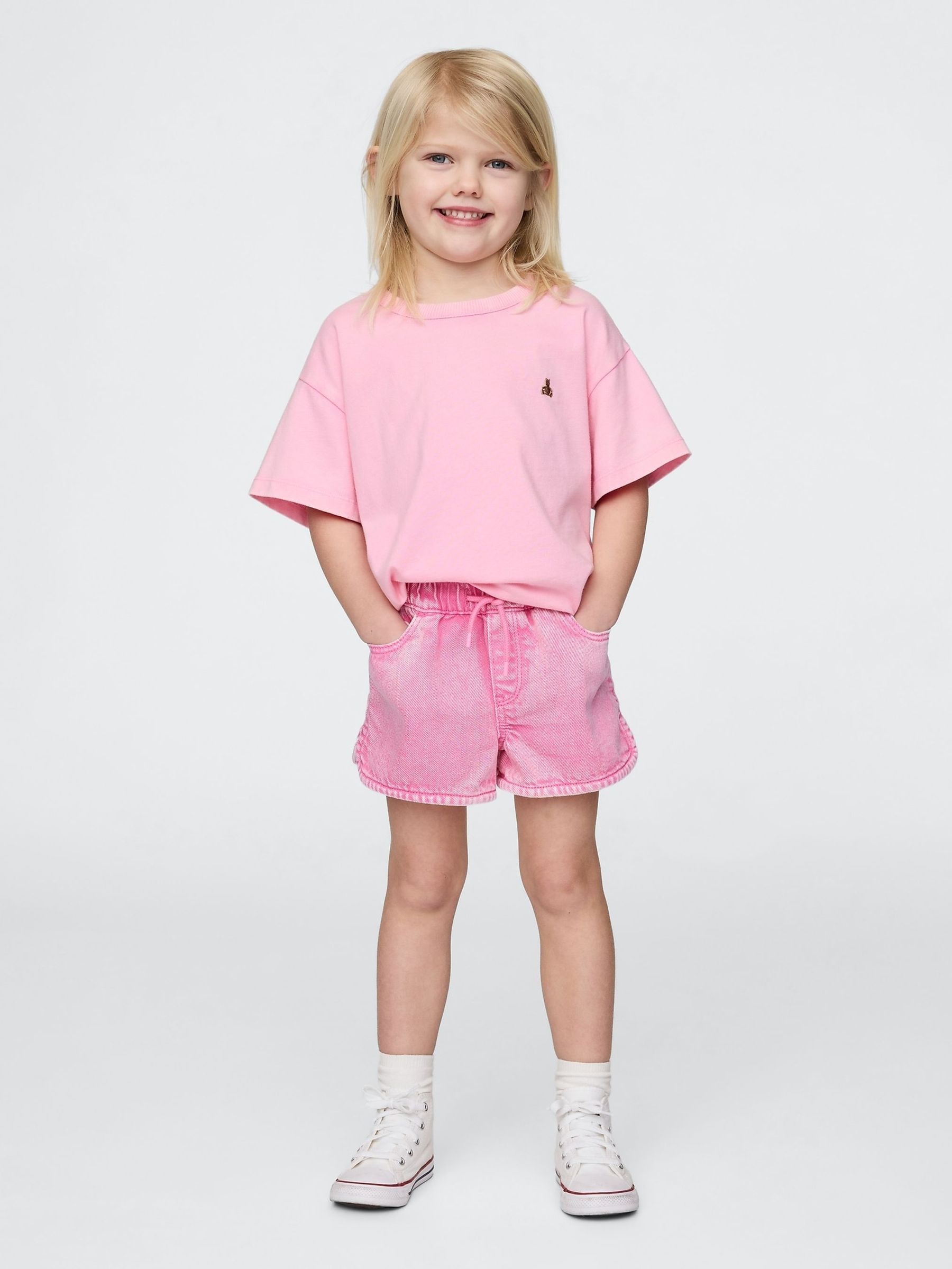 Pink UltraSoft Denim Shorts (6mths-5yrs) (F69167) | £25