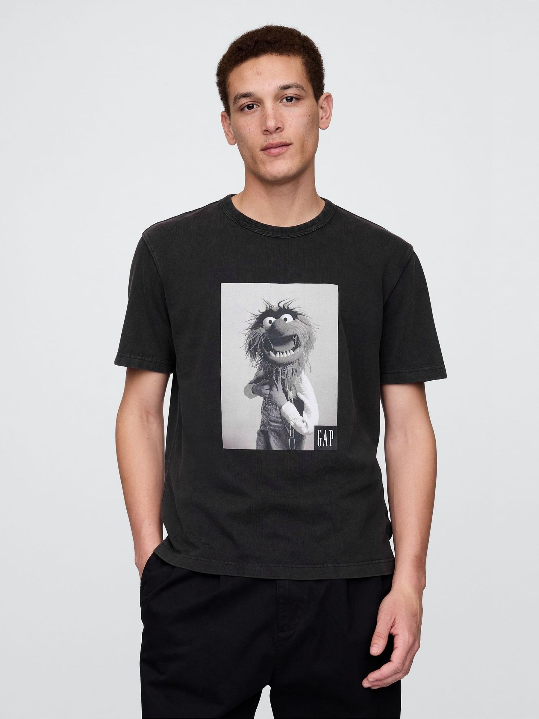 Black Animal Disney The Muppets Graphic T-Shirt (F69856) | £45