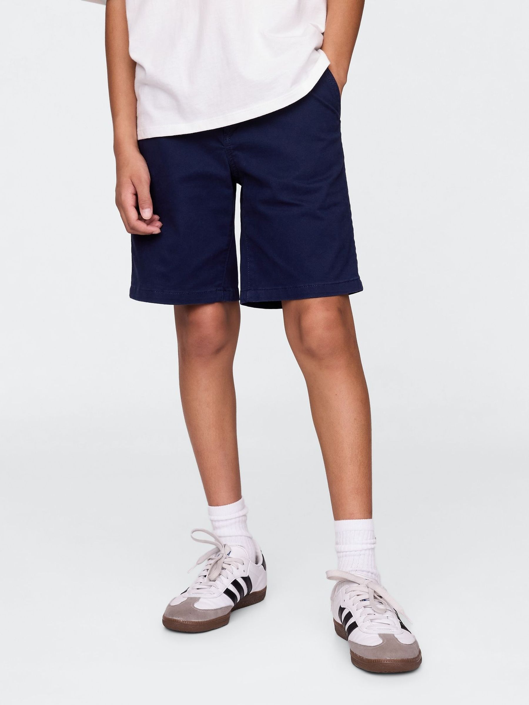 Blue Relaxed Chinos Shorts (F70141) | £18