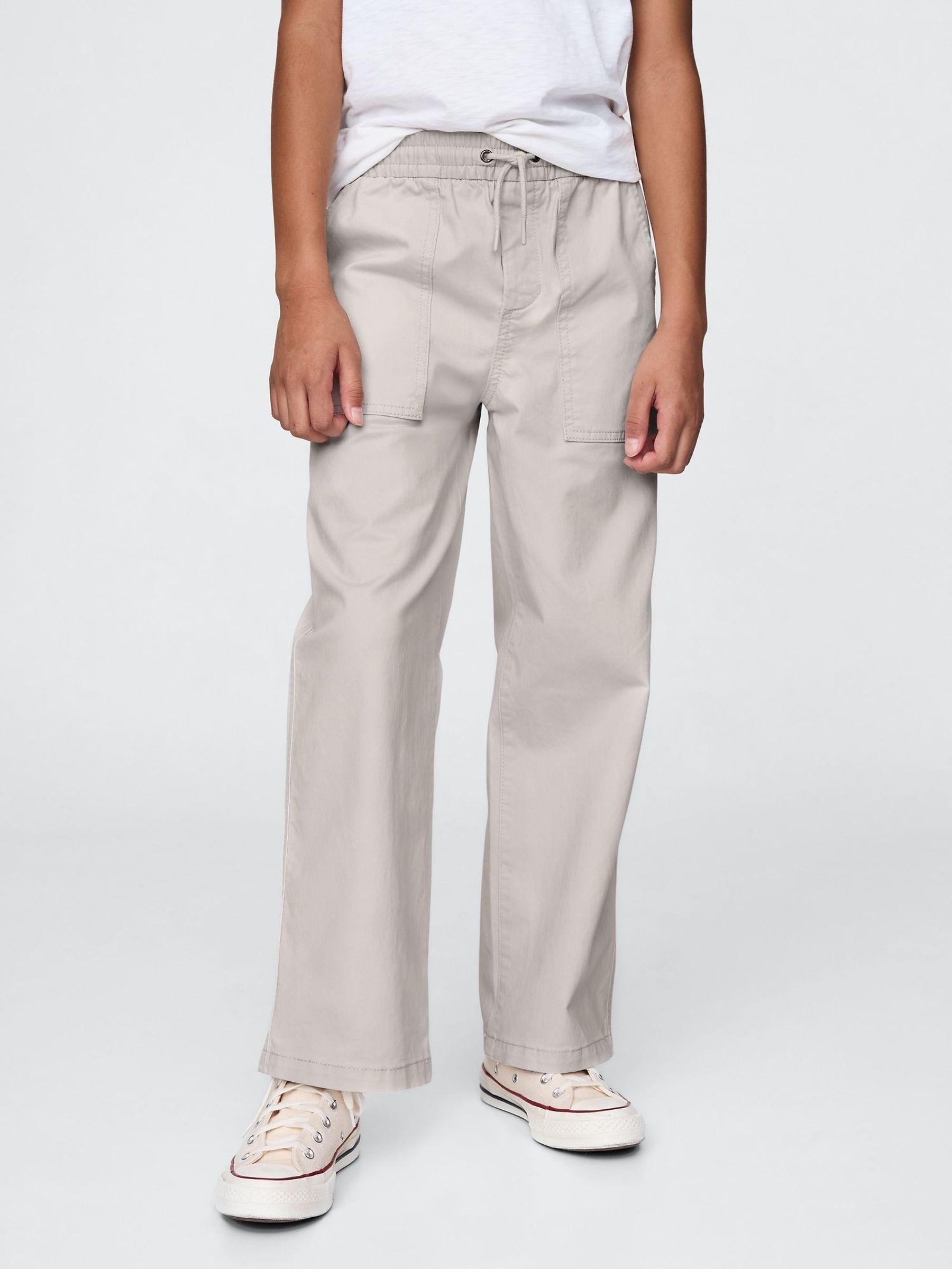 Grey UltraSoft Easy Chinos (4-13yrs) (F70156) | £25