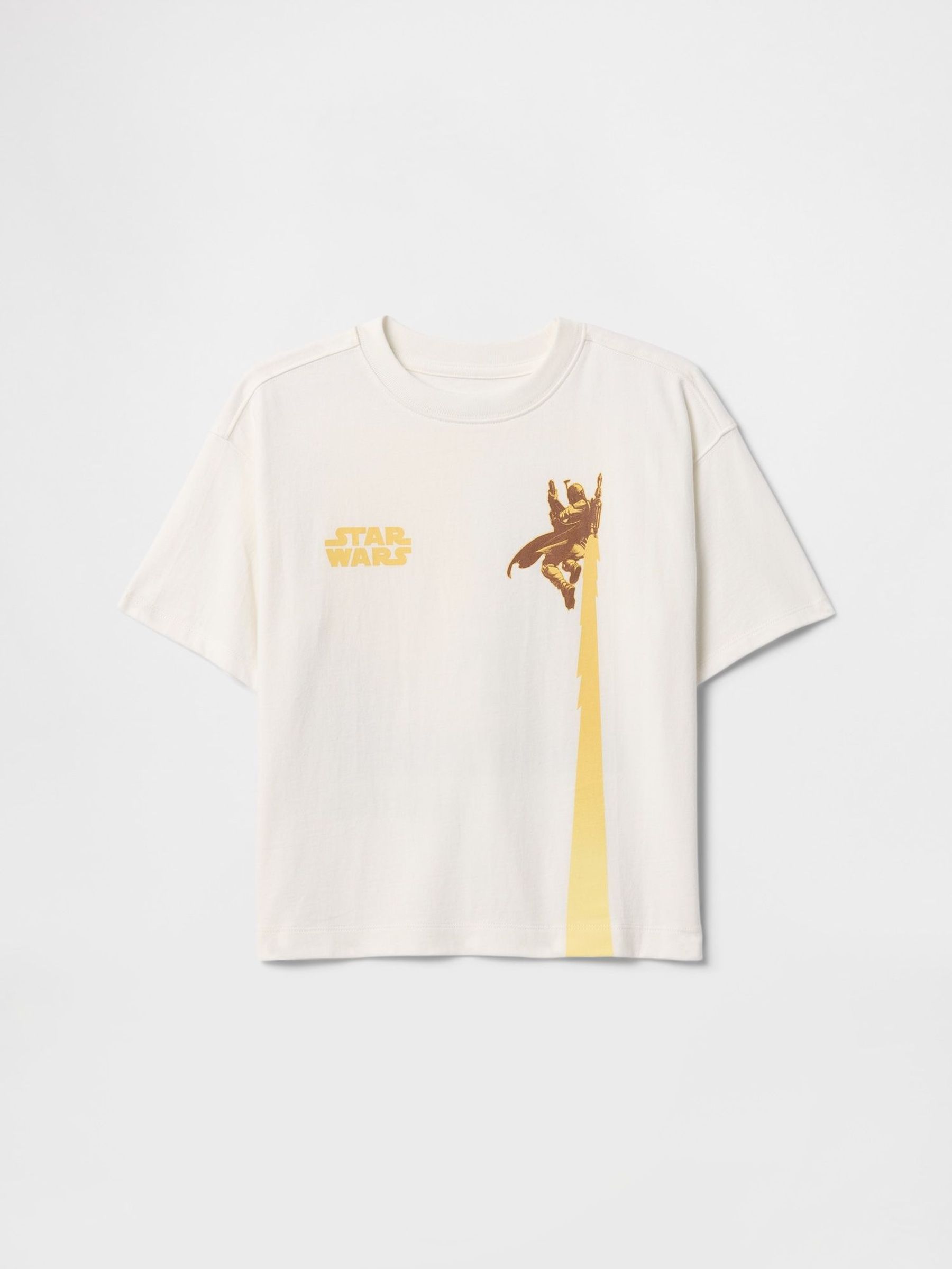White Star Wars Graphic T-Shirt (4-13yrs) (F70169) | £16