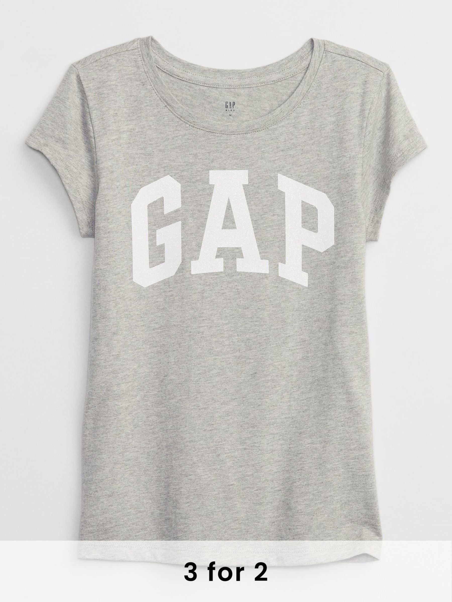 Grey Logo Graphic Short Sleeve Crew Neck T-Shirt (4-13yrs) (F72100) | £10