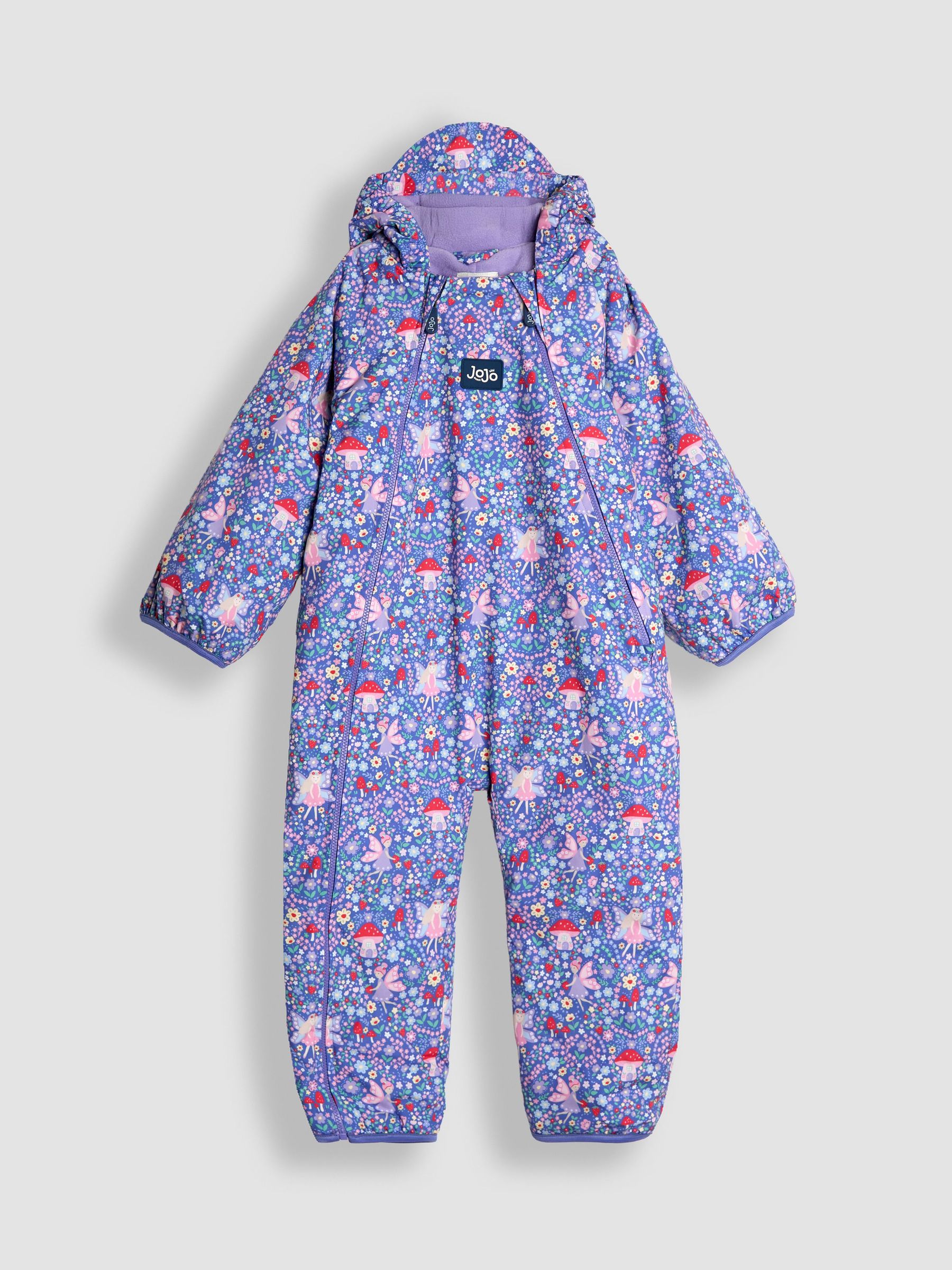Purple Fairy Fleece-lined Waterproof Puddle Suit (F72442) | £55.50 - £59.50