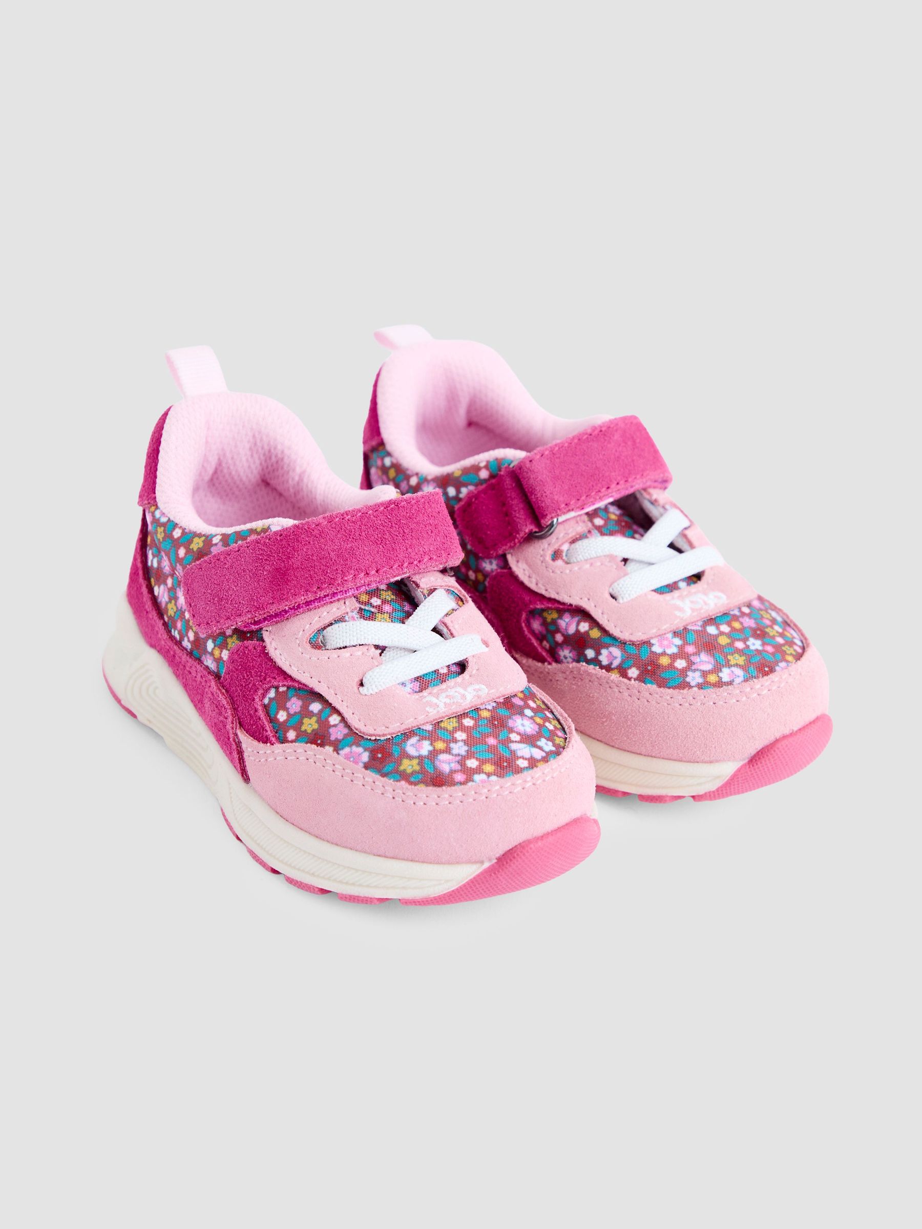 Pink Riptape Lace Up Trainer (F72866) | £28.50 - £30.50