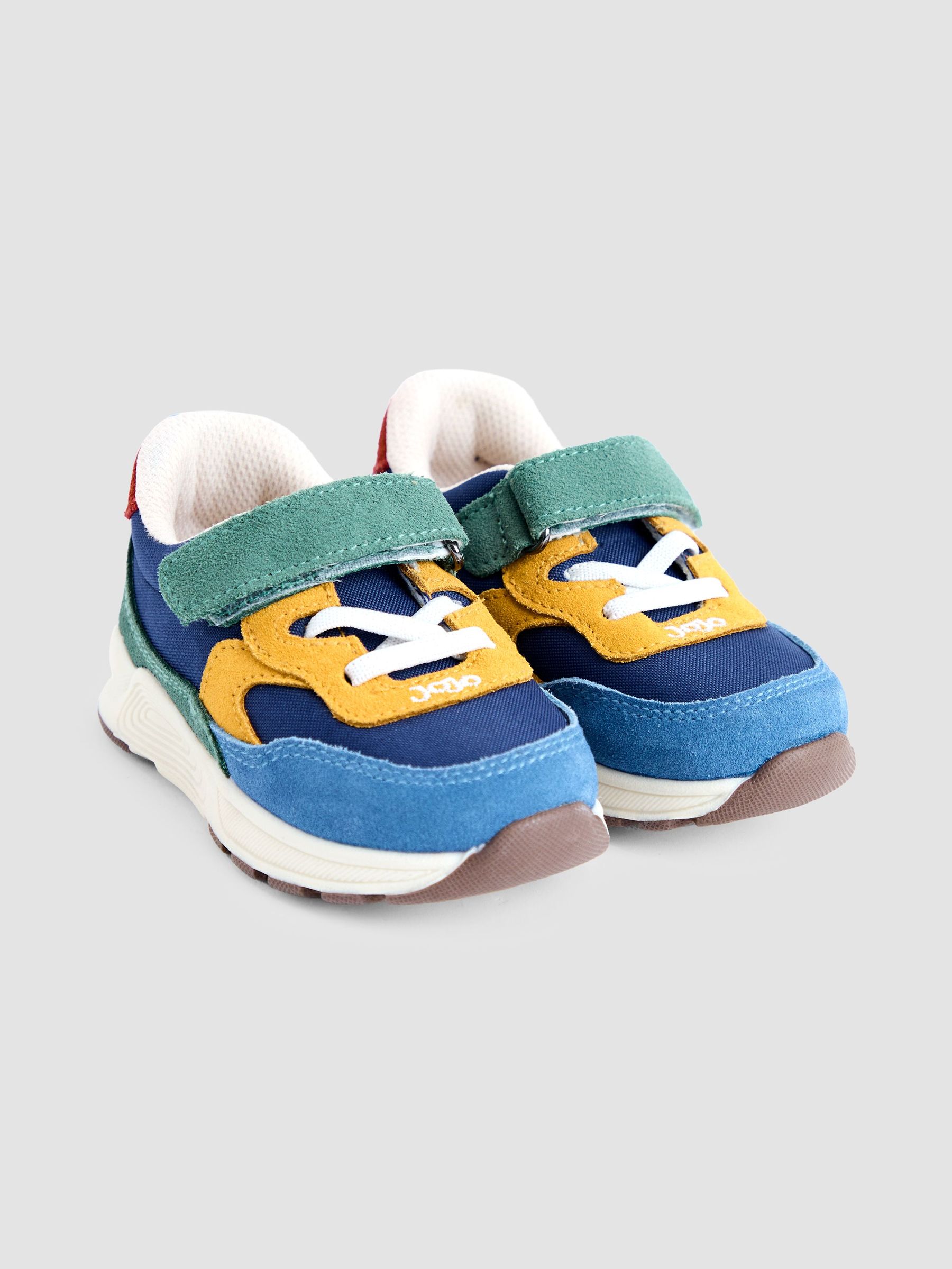 Blue Riptape Lace Up Trainer (F72867) | £28.50 - £30.50