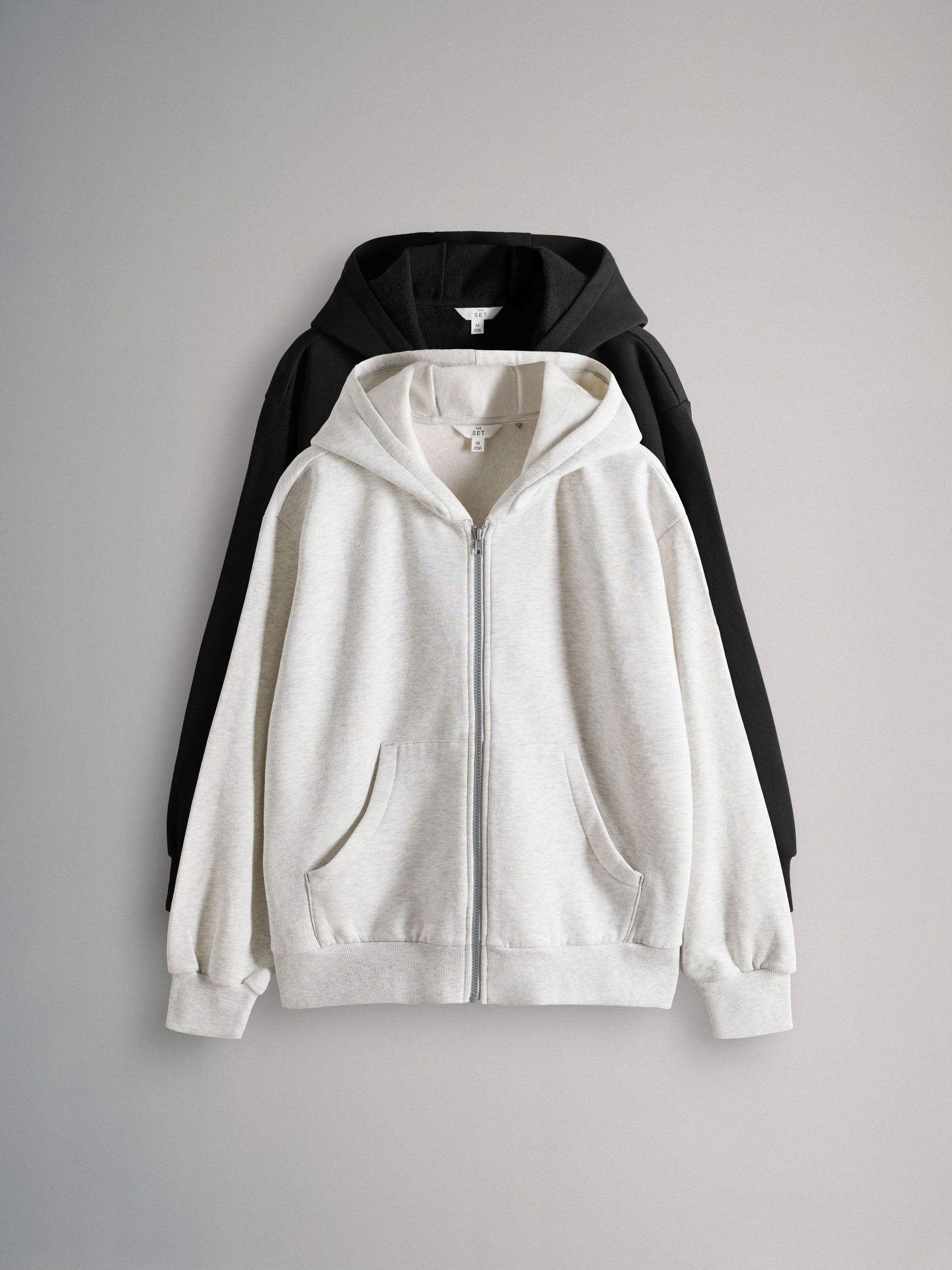 2 Pack Zip Though Hoodies (F73368) | £32