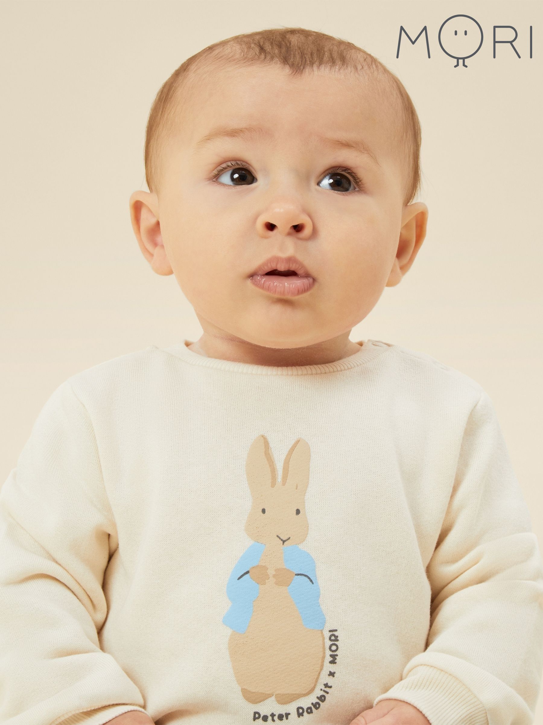 MORI Cream Peter Rabbit Supersoft Sweatshirt (F74635) | £28 - £30