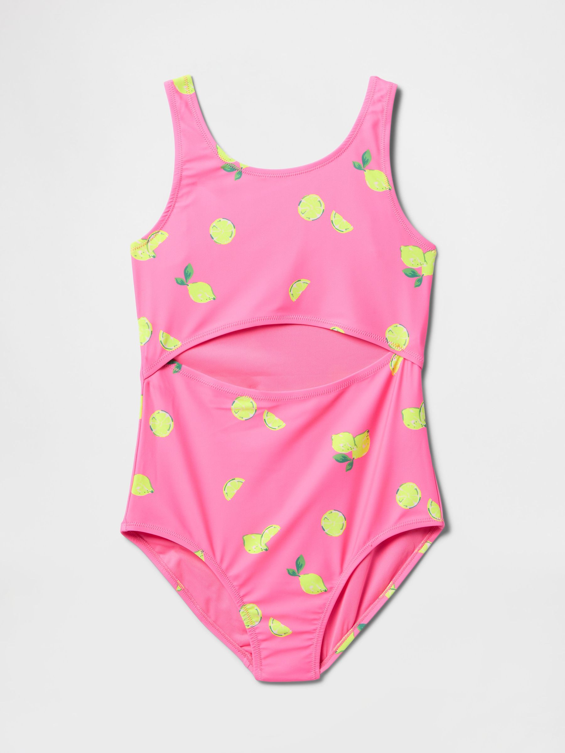 Pink Lemon Cutout One Piece Swimsuit (4-13yrs) (F77147) | £25