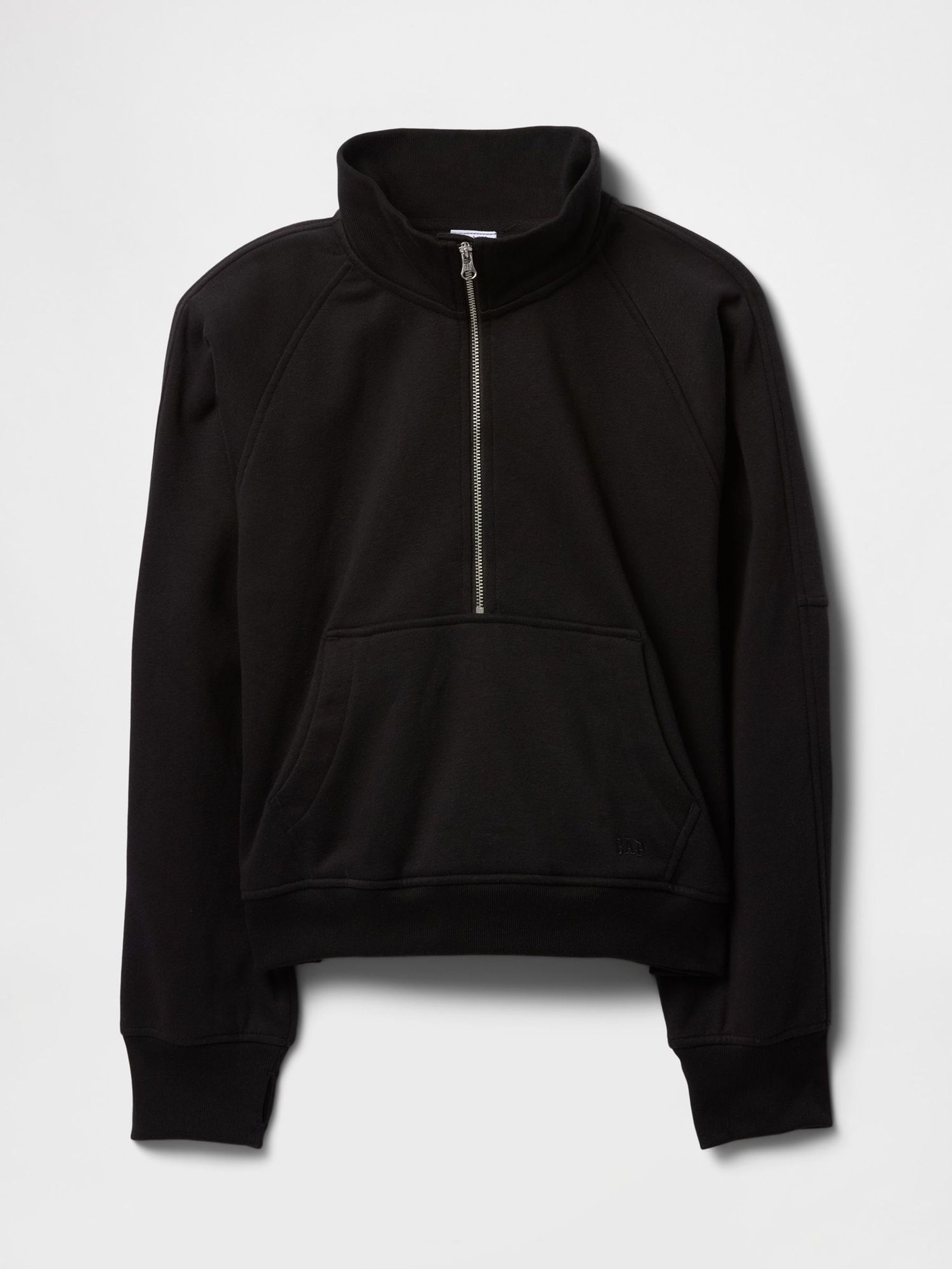 Black VintageSoft Half-Zip Pullover (4-13yrs) (F77150) | £30