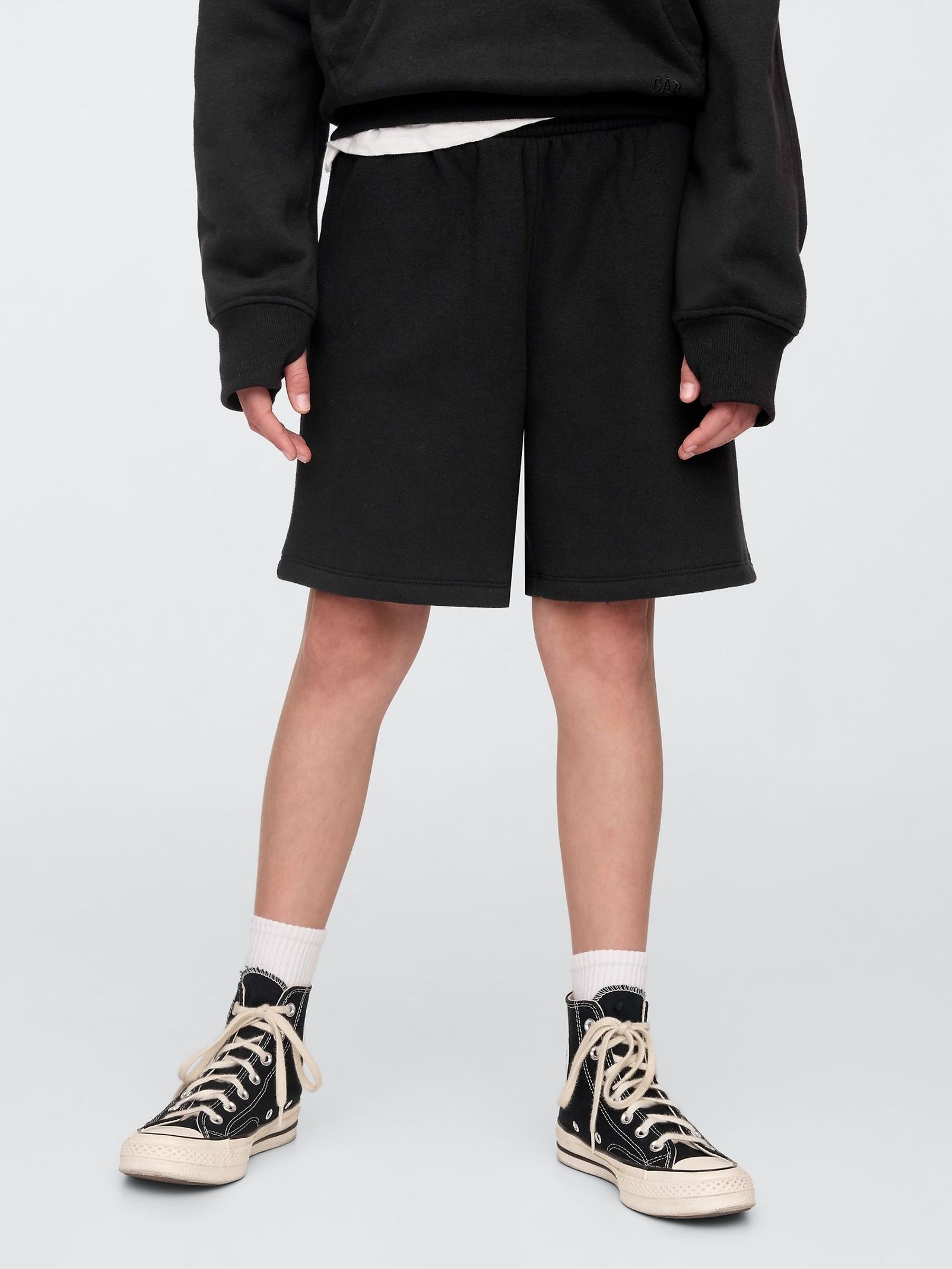 Black VintageSoft Relaxed Easy Shorts (4-13yrs) (F77152) | £16