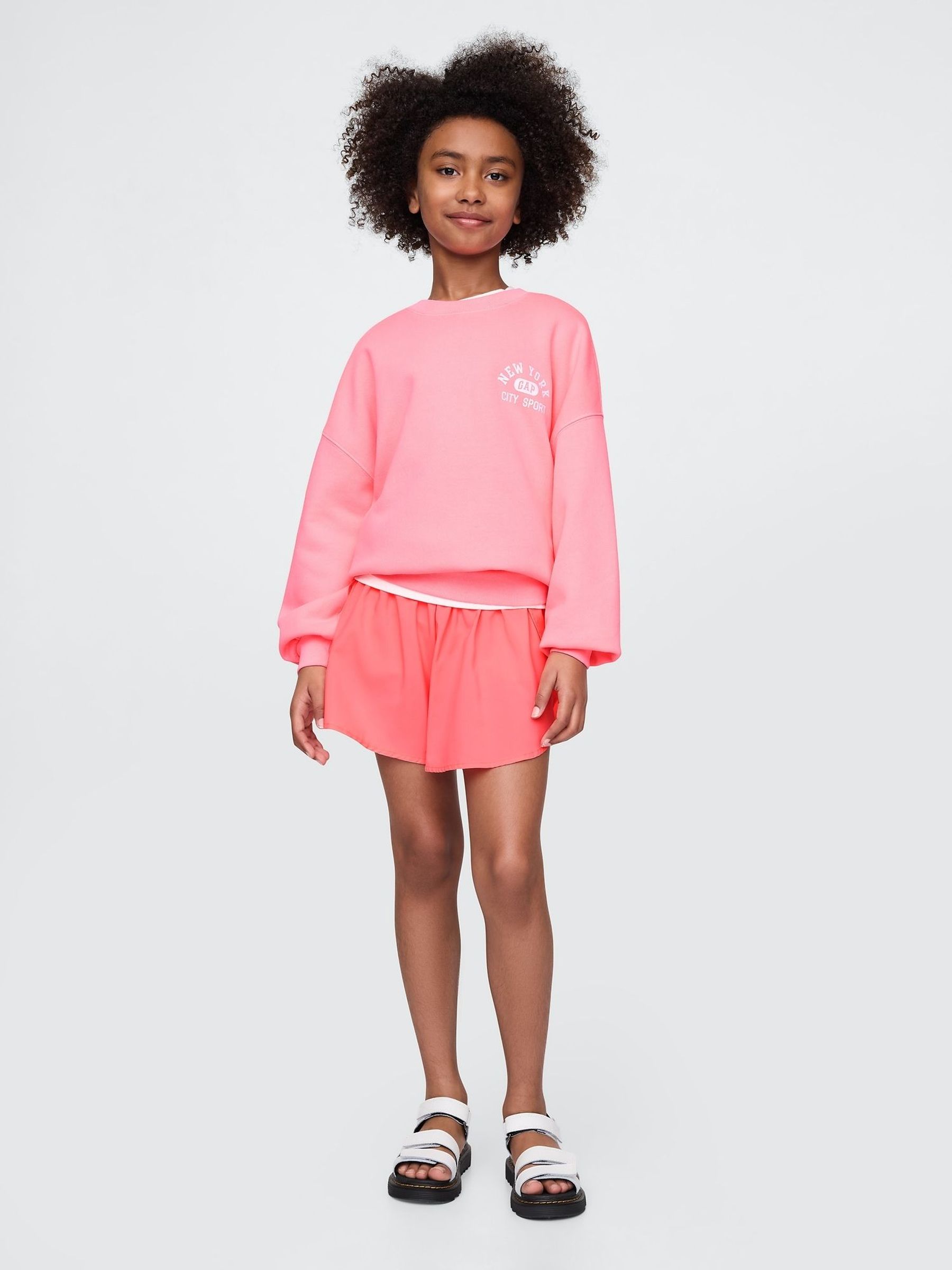 Pink Flutter Shorts (4-13yrs) (F77167) | £16