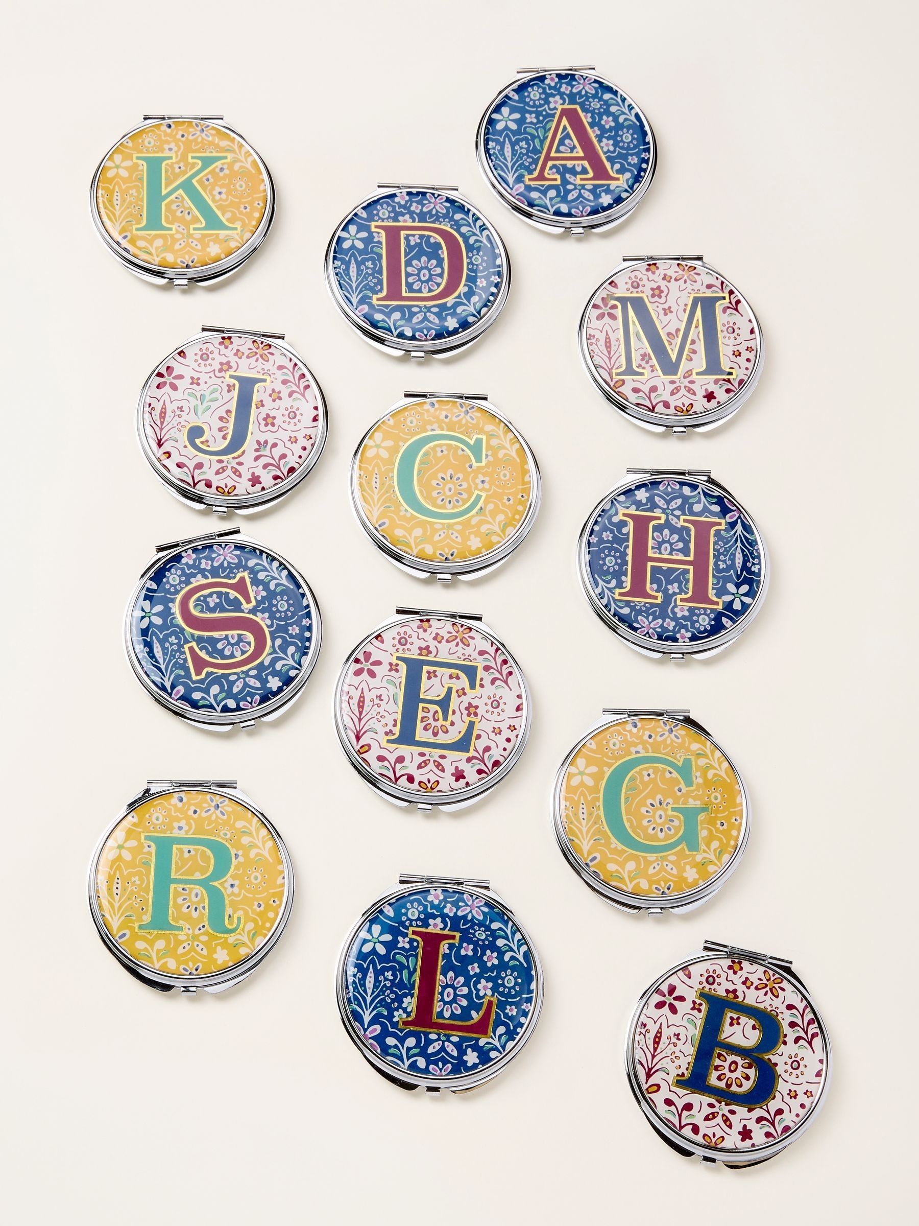 Multi Alphabet Compact Mirror (F77523) | £8.50