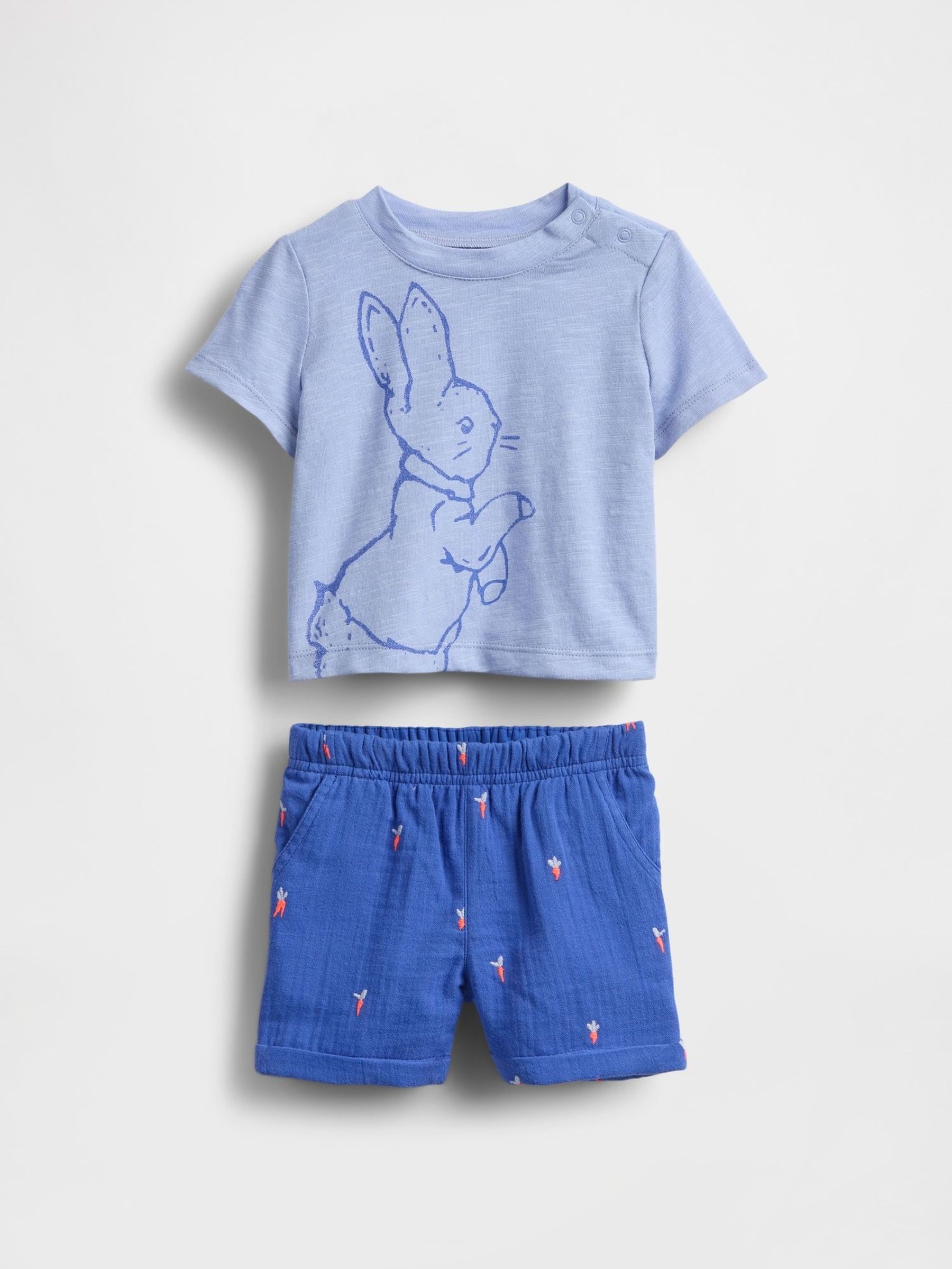 Blue Peter Rabbit T-Shirt Outfit Set (Newborn-24mths) (F77891) | £30