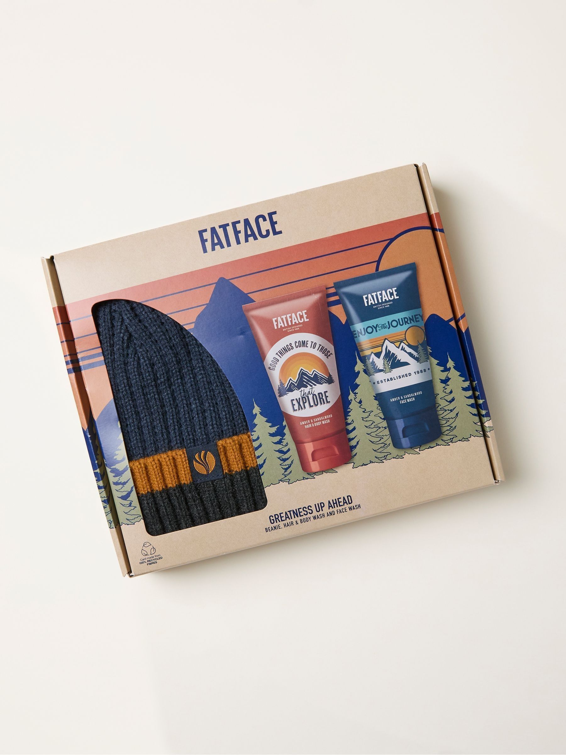 Orange Beanie Hat and Body Wash Duo (F78079) | £22.50