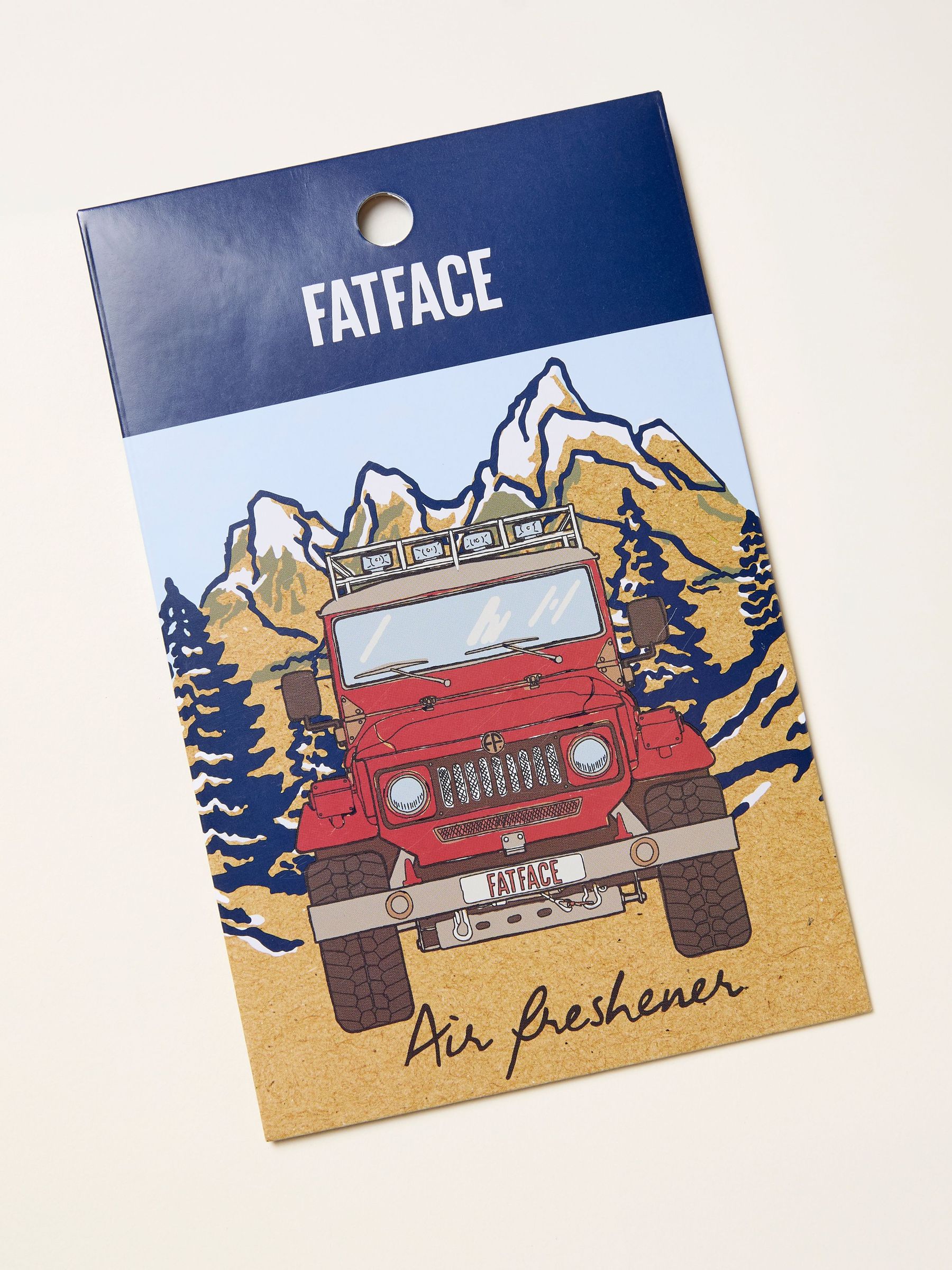 Red Off Roader Vanilla Car Air Freshener (F78161) | £5