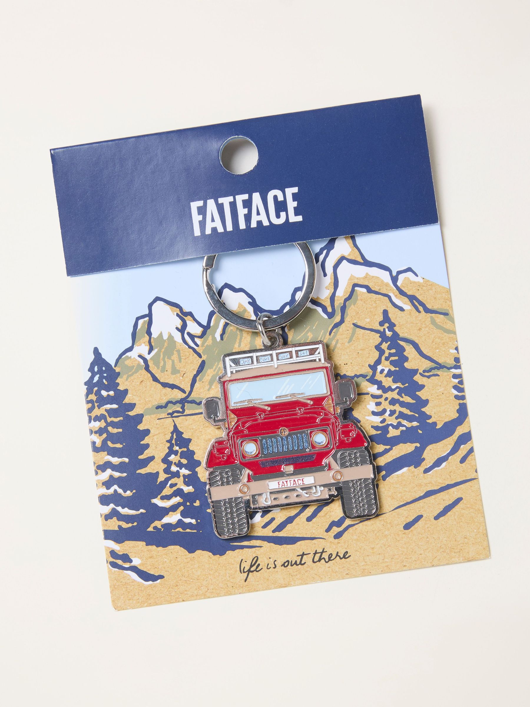 Red Off Roader Keyring (F78747) | £7.50