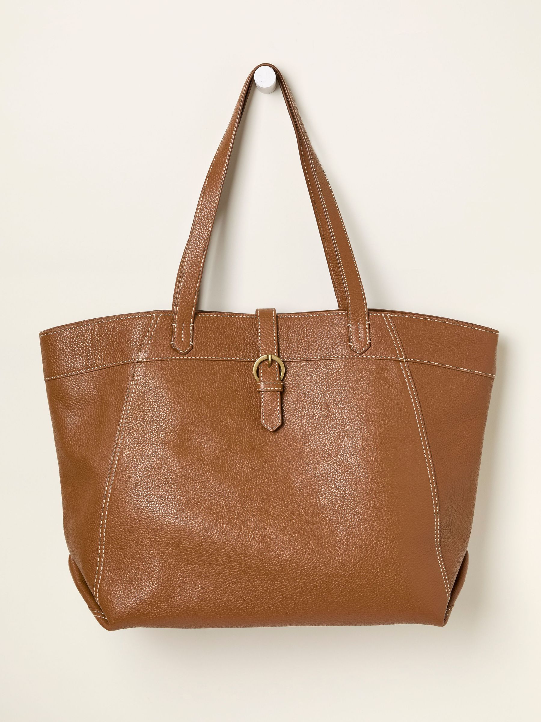Tilly Tan Brown Leather Tote Bag (F78865) | £99.50