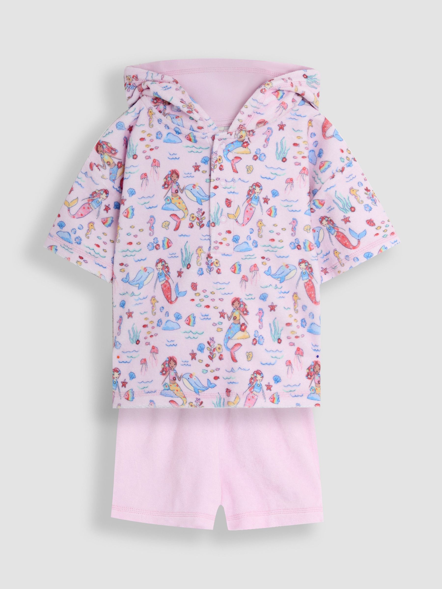 Pink Mermaid Towelling 2 Piece (F81953) | £27 - £28