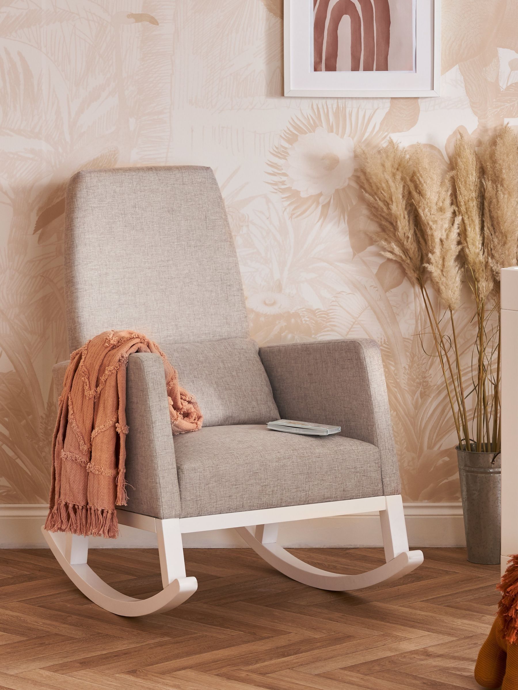 Obaby Silver Stone High Back Rocking Nursing Chair (F82849) | £275