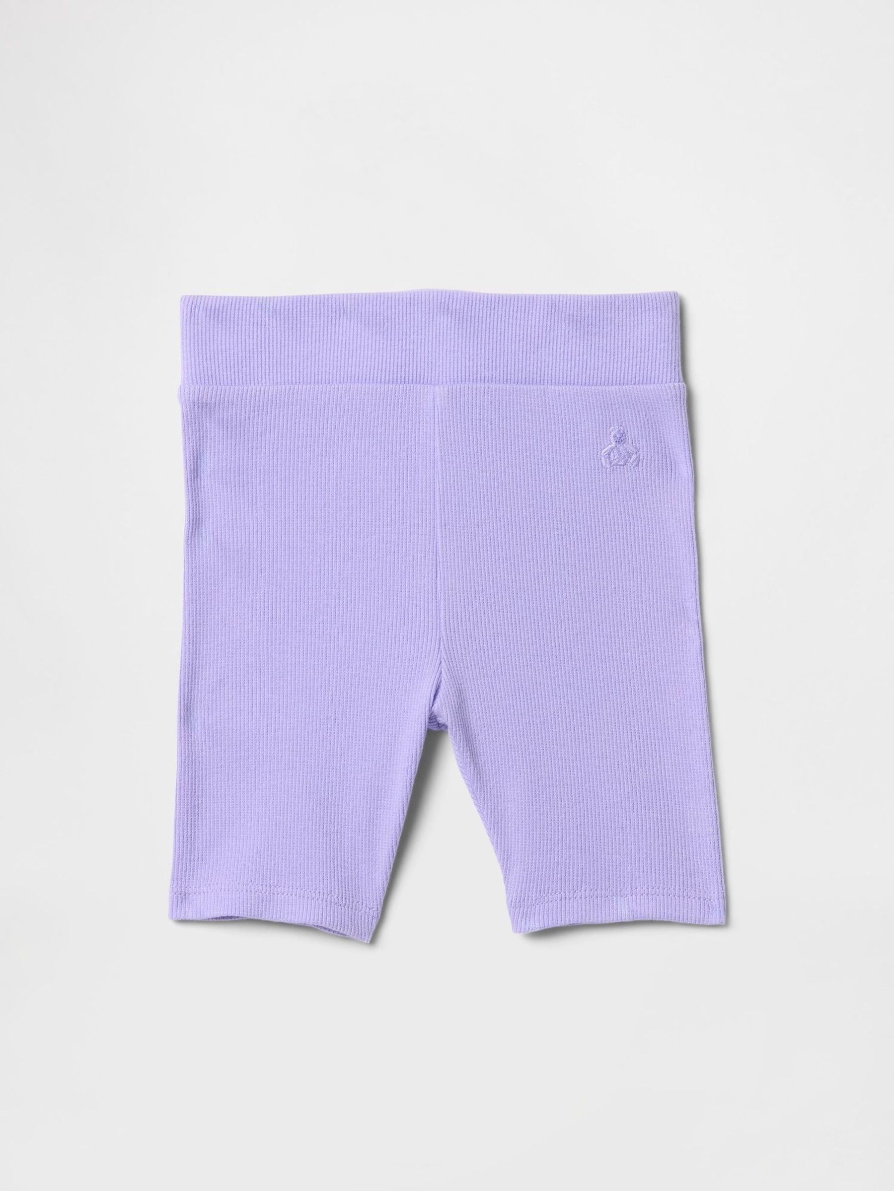 Purple Ribbed Cycling Shorts (6mths-5yrs) (F85265) | £8