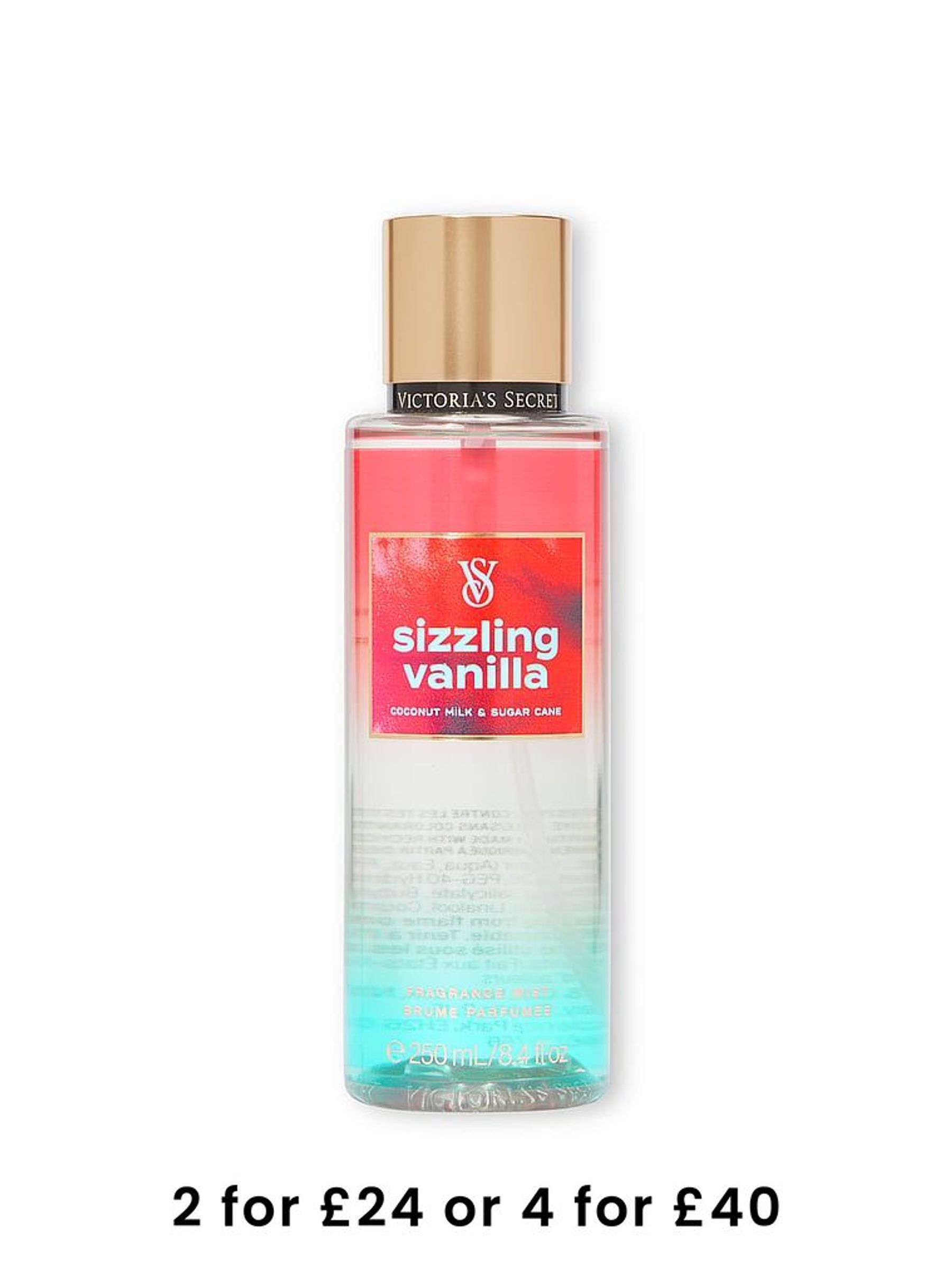 Sizzling Vanilla Body Mist 250ml (F85485) | £18
