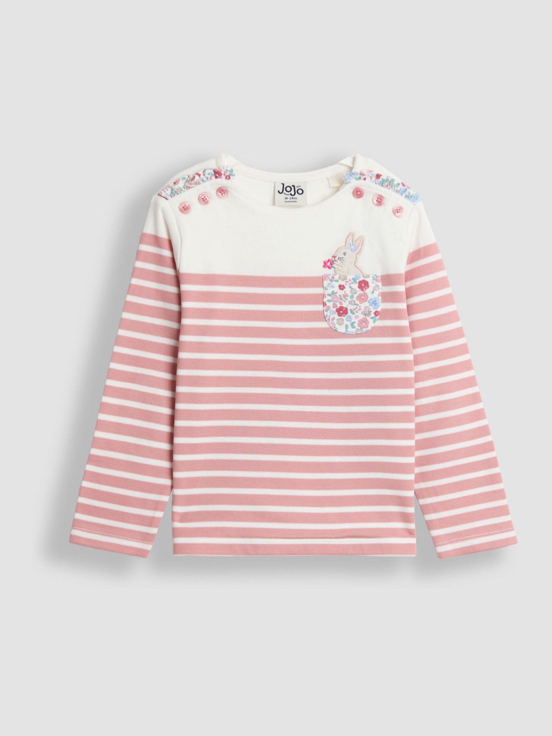 Pink Breton Top (F86294) | £15 - £18