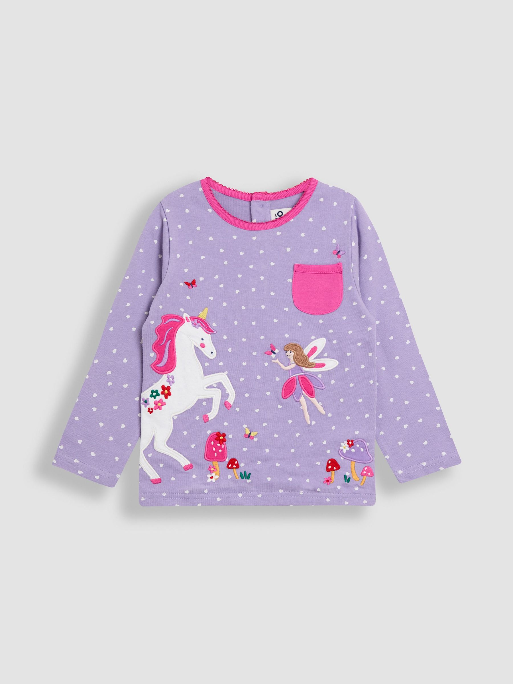 Purple Appliqué Top (F86332) | £17 - £20