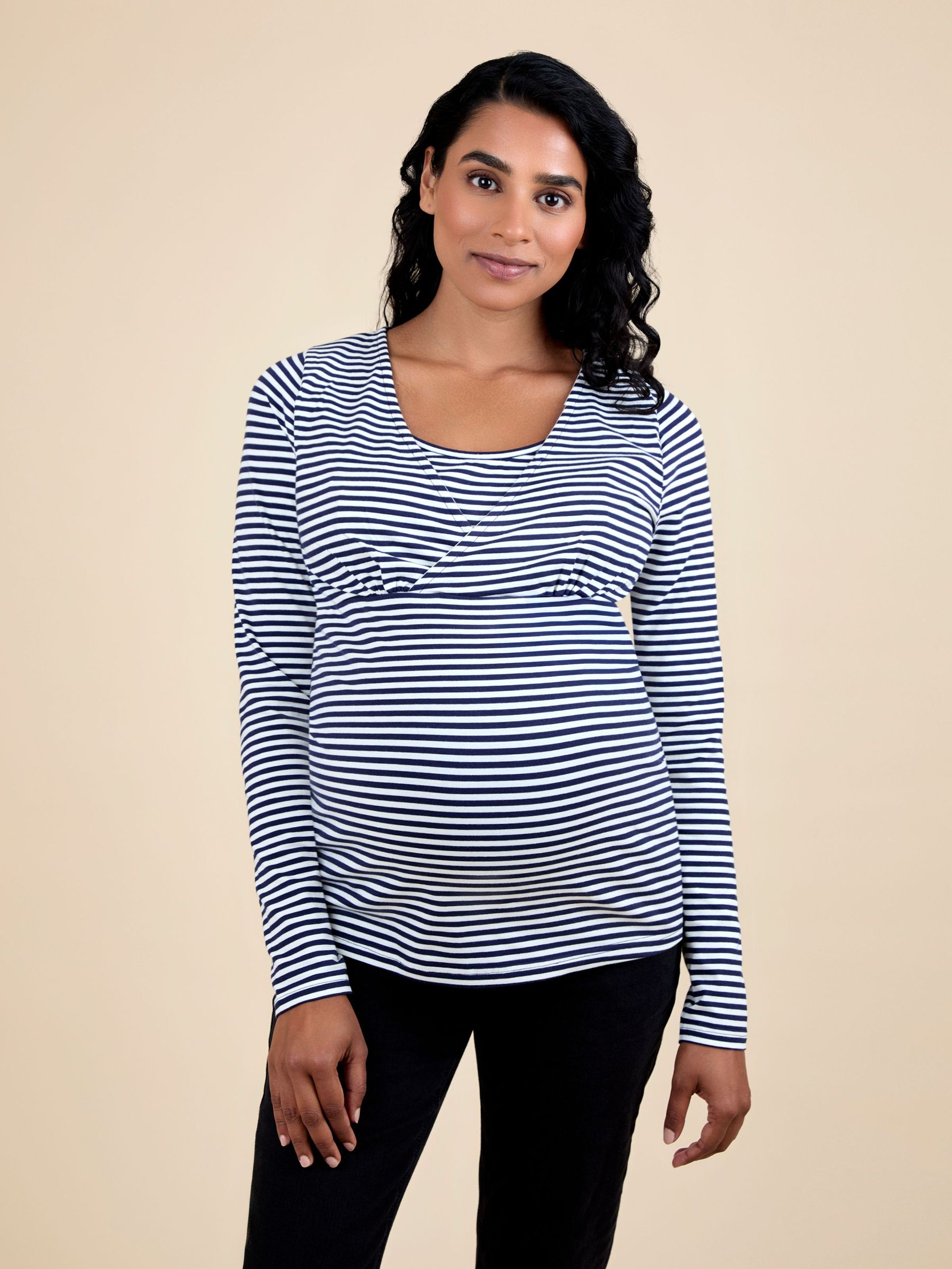Blue 2-Pack Maternity & Nursing Top (F86337) | £38