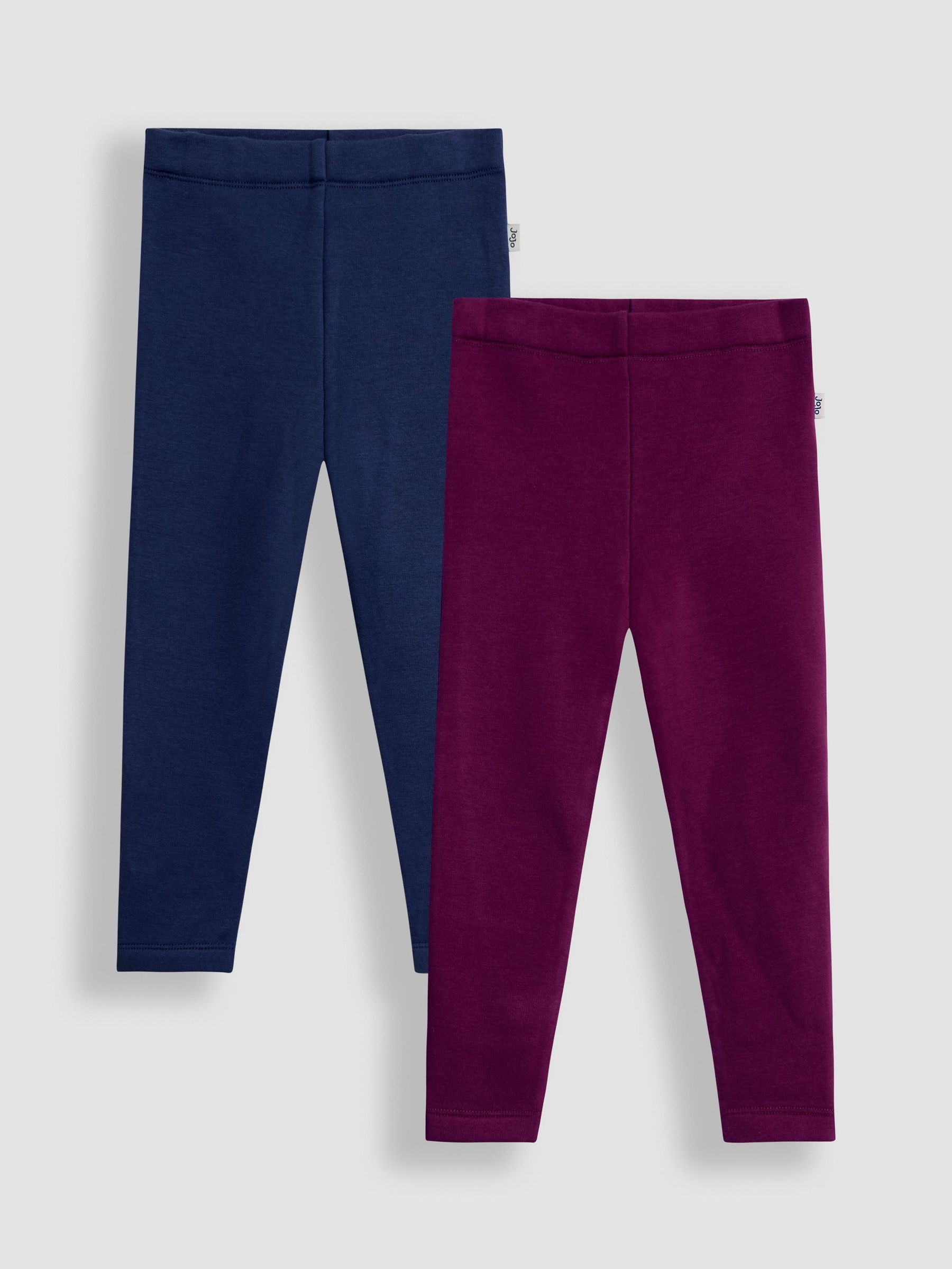 Khaki Green Floral Fleece-Lined Printed Leggings 2 Pack (F86421) | £24 - £27