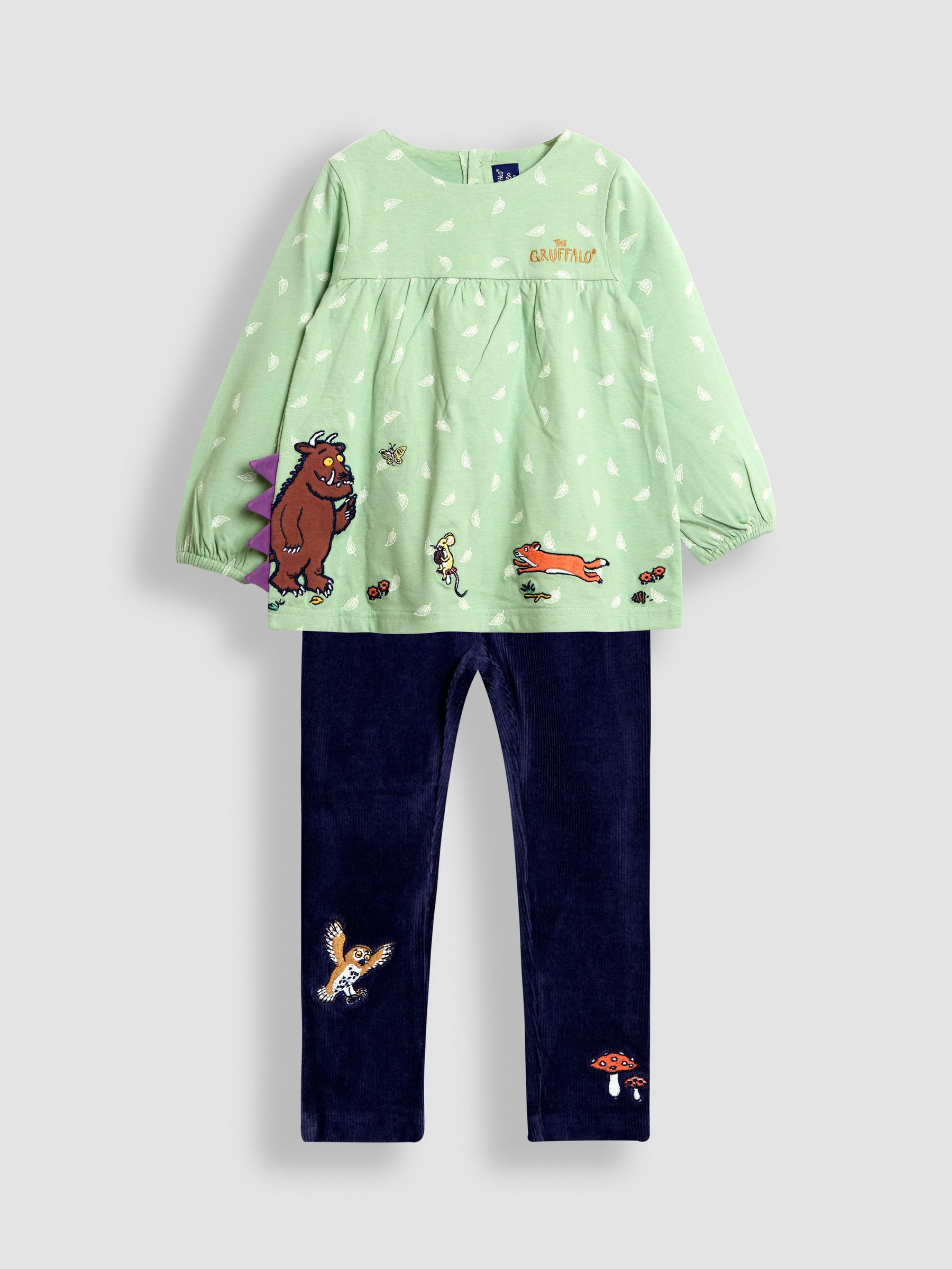 Green The Gruffalo Appliqué Tunic & Leggings (F87362) | £29 - £31