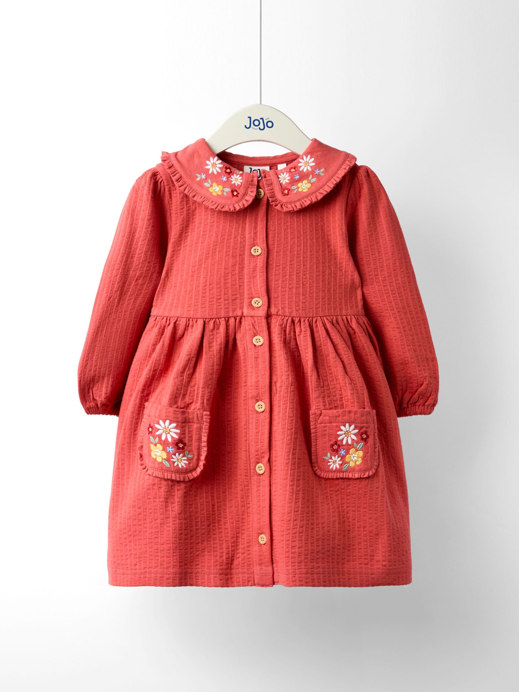 Orange Emb Dress (F87379) | £23 - £26