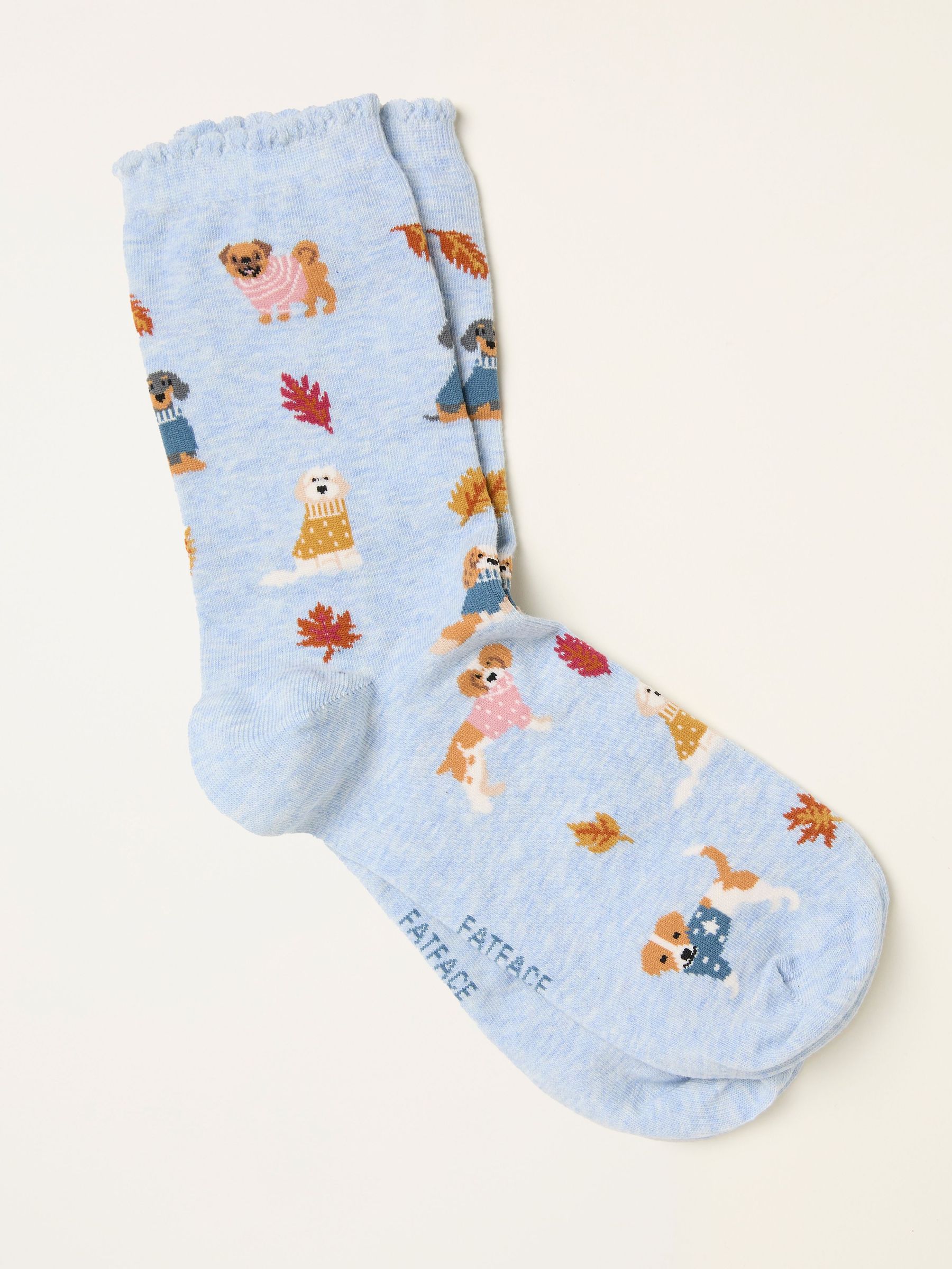 Blue Dog Socks (F89607) | £7.50