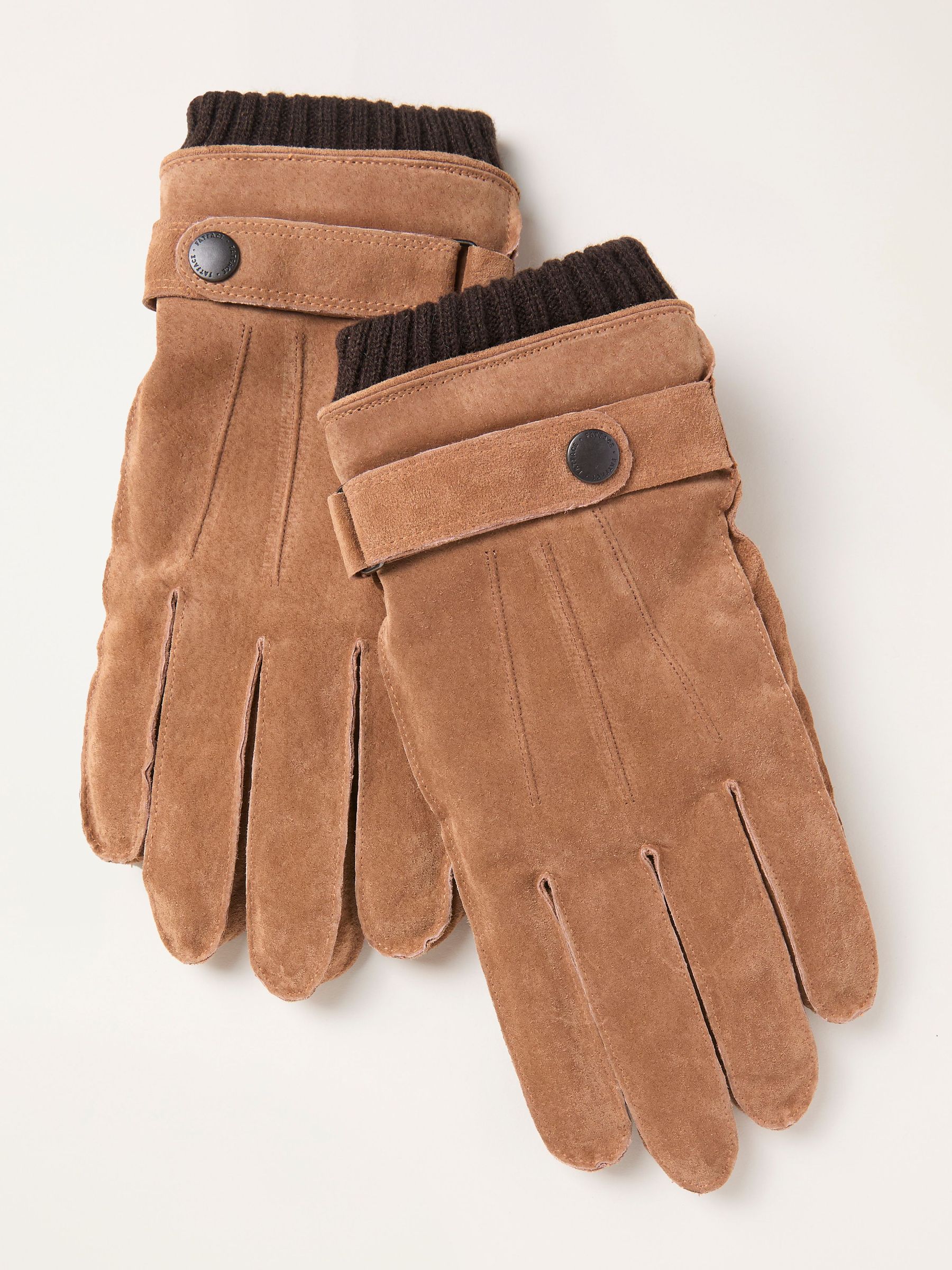 Tan Brown Suede Gloves (F90880) | £35