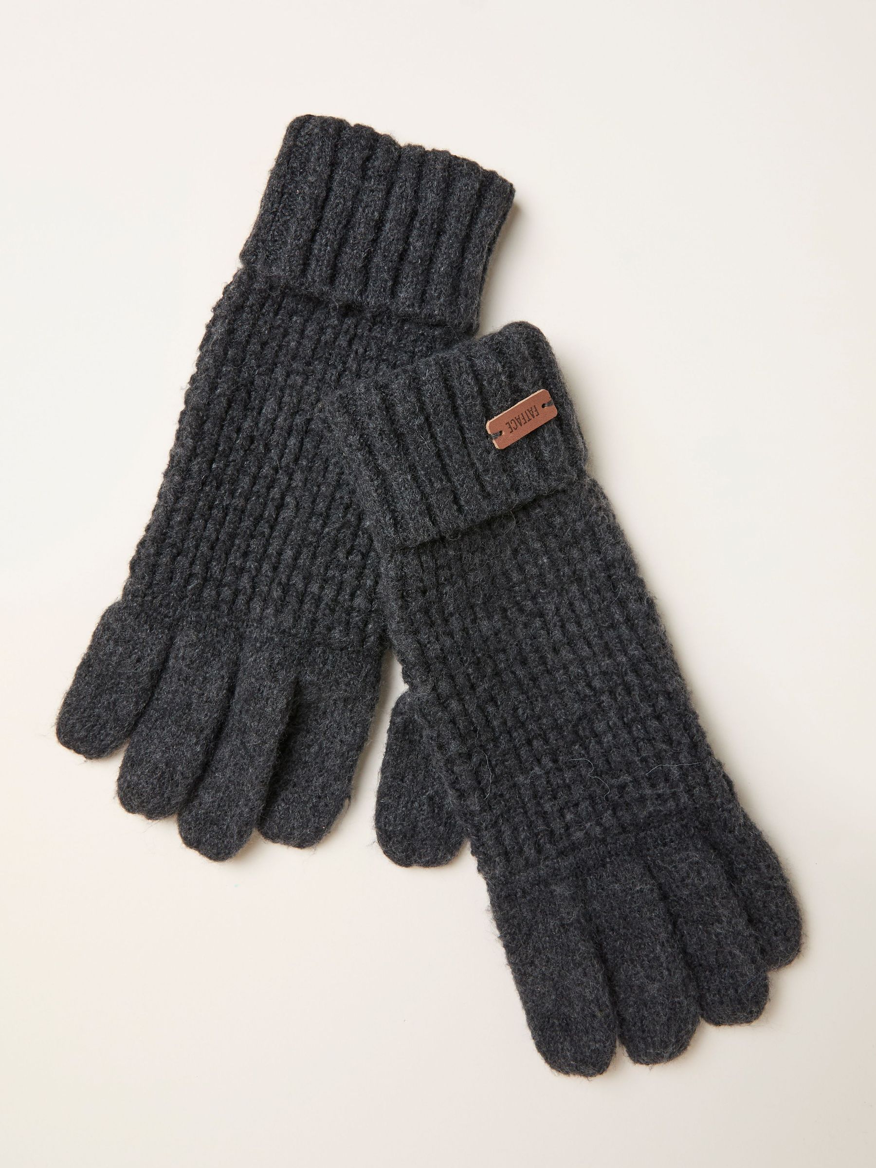 Charcoal Grey Waffle Gloves (F90884) | £20