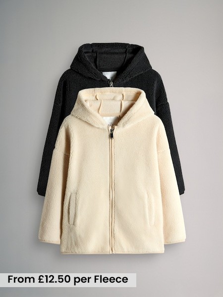 2 Pack Borg Zip Up Fleece (F94872) | £25 - £29