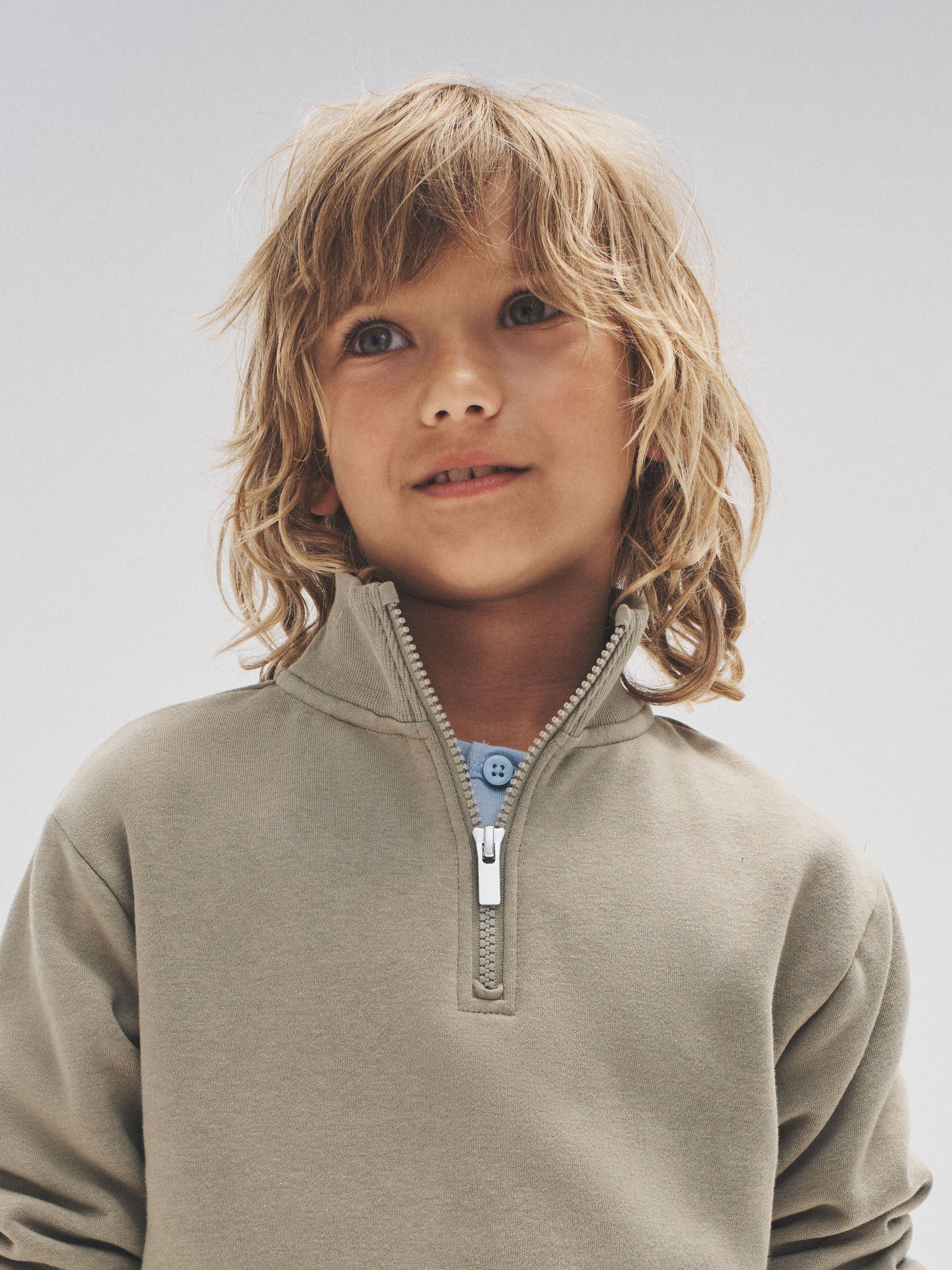 4 Pack Zip Neck Sweatshirts (F94932) | £29 - £35