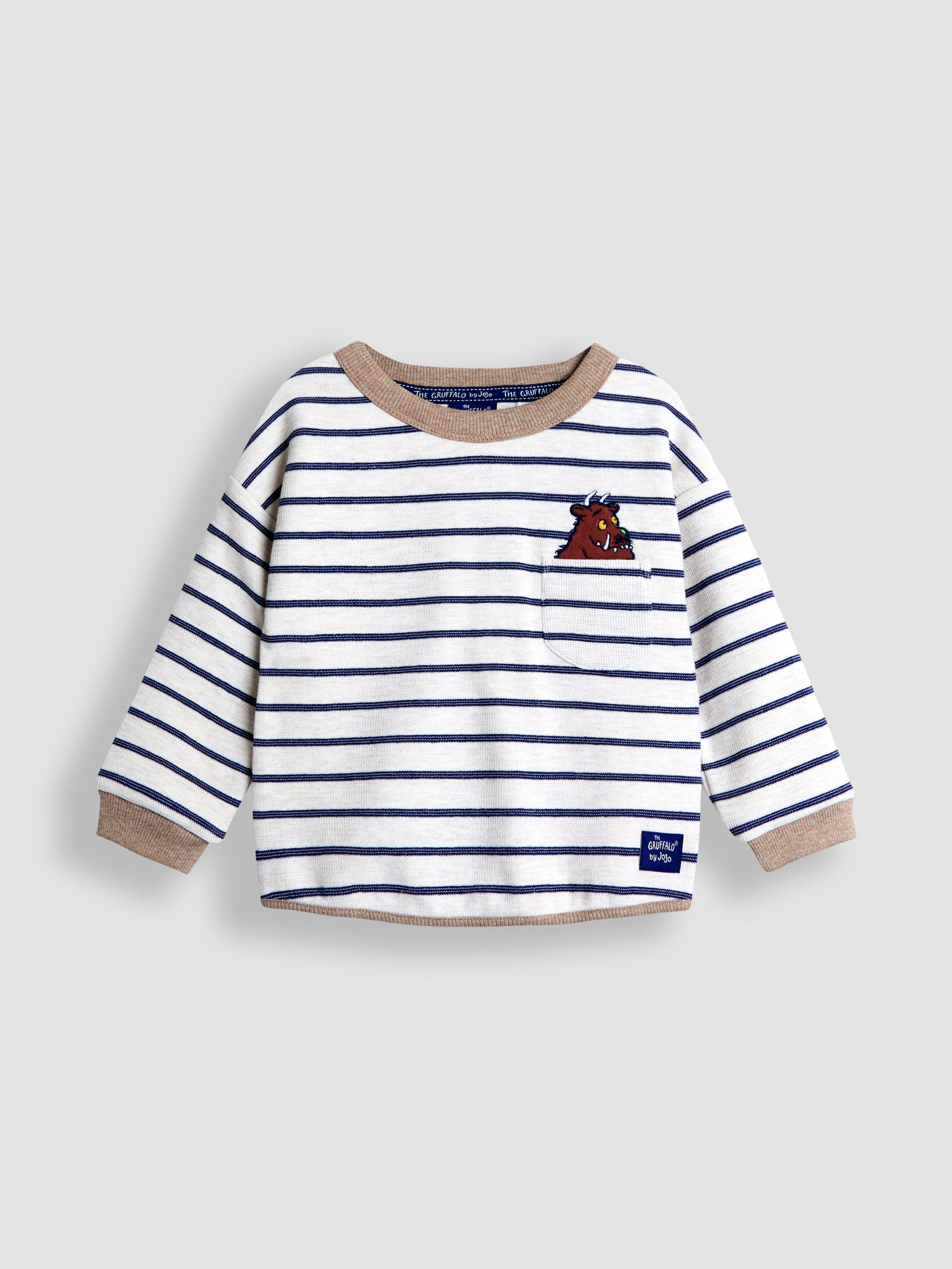 Gruffalo Natural Appliqué Pocket Top (F96679) | £17 - £20