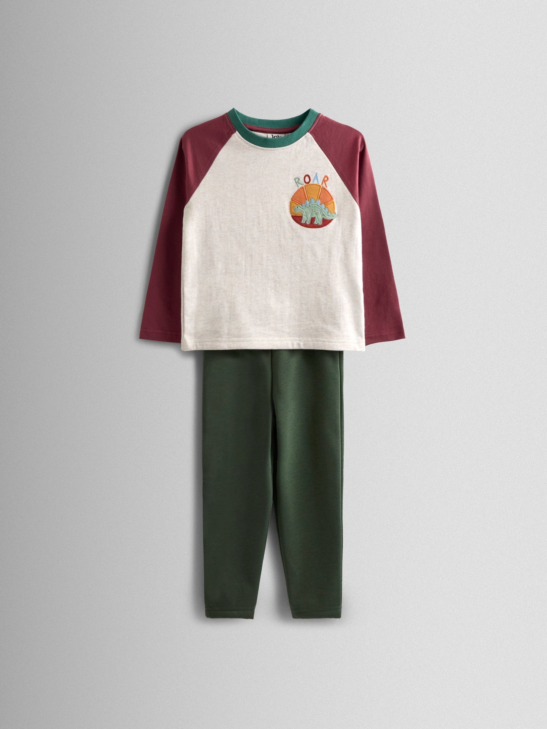 Natural Dino 2-Piece Giraffe Top & Leggings Set (F96720) | £24 - £26